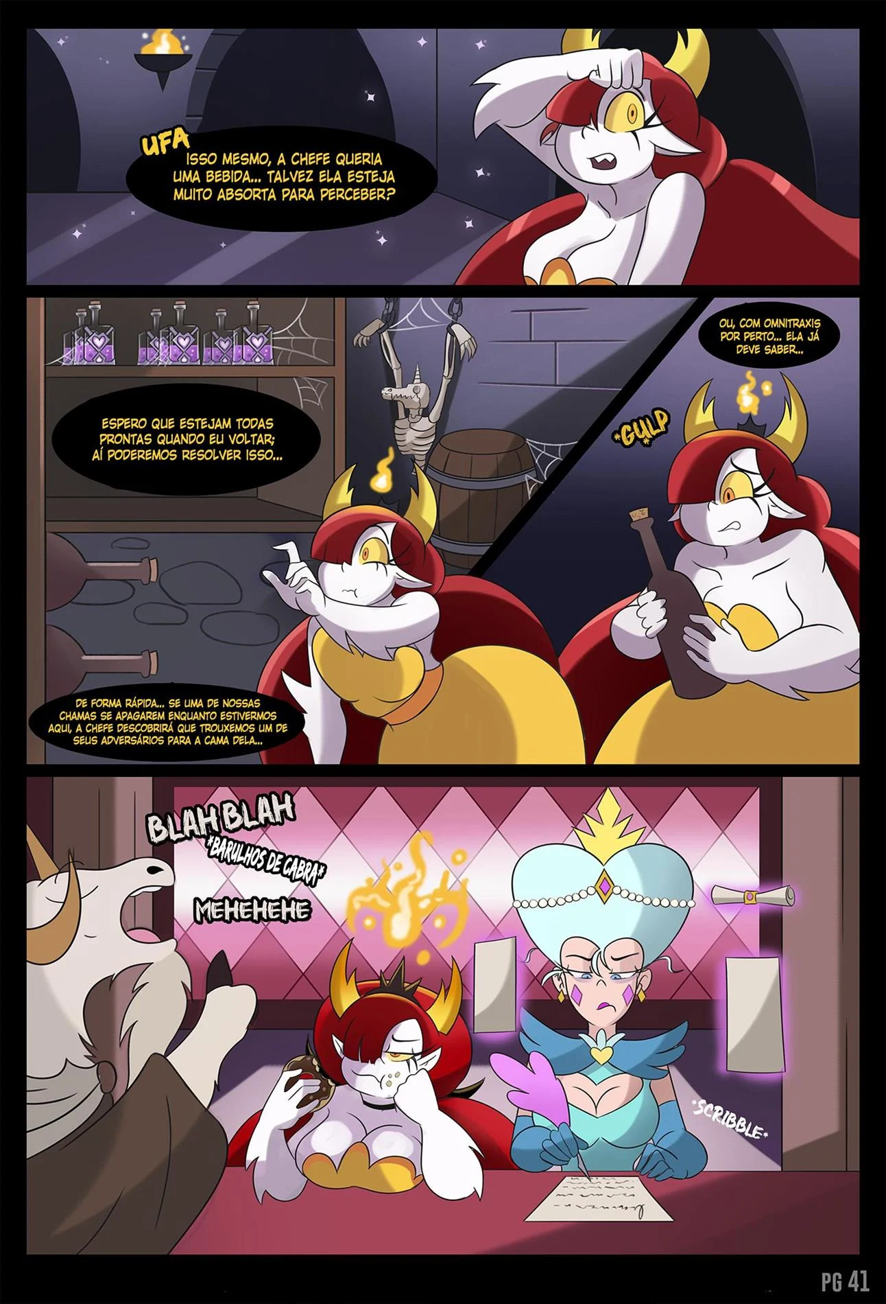 A provação de Hekapoo – Garota Monstro – Sexo em Desenho