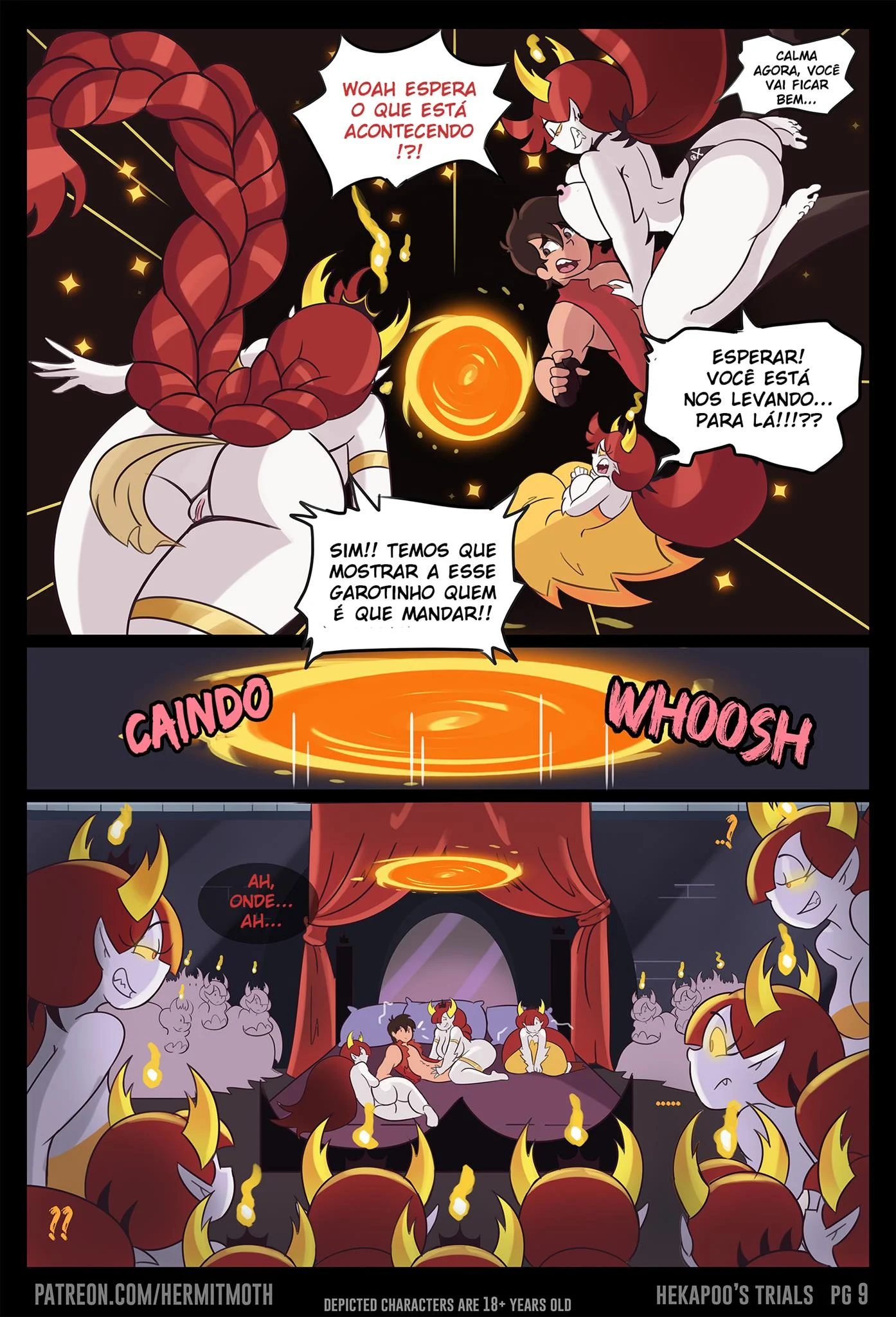 A provação de Hekapoo – Garota Monstro – Sexo em Desenho