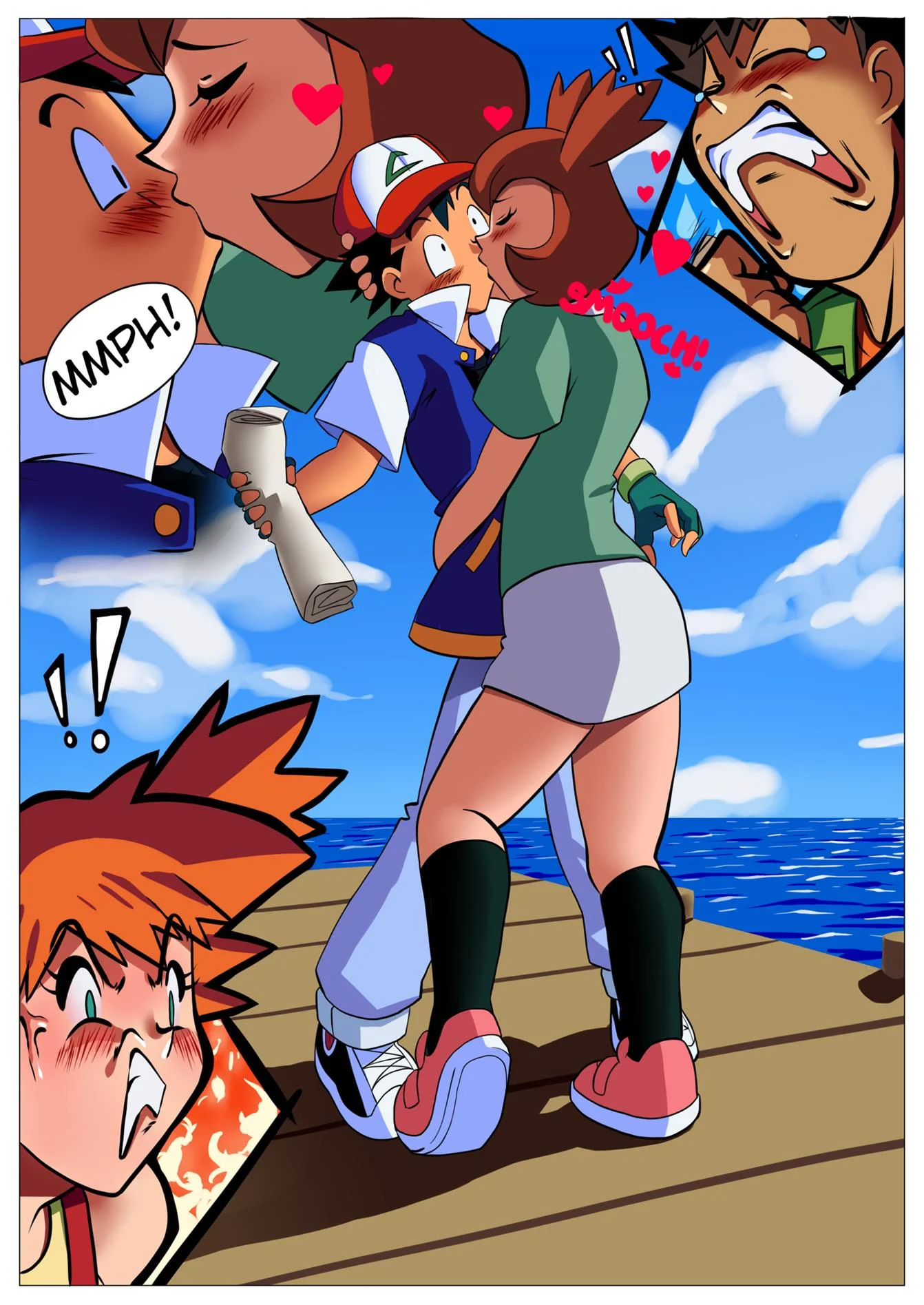 A recompensa de Ash – Pokemon Hentai – Quadrinho Completo