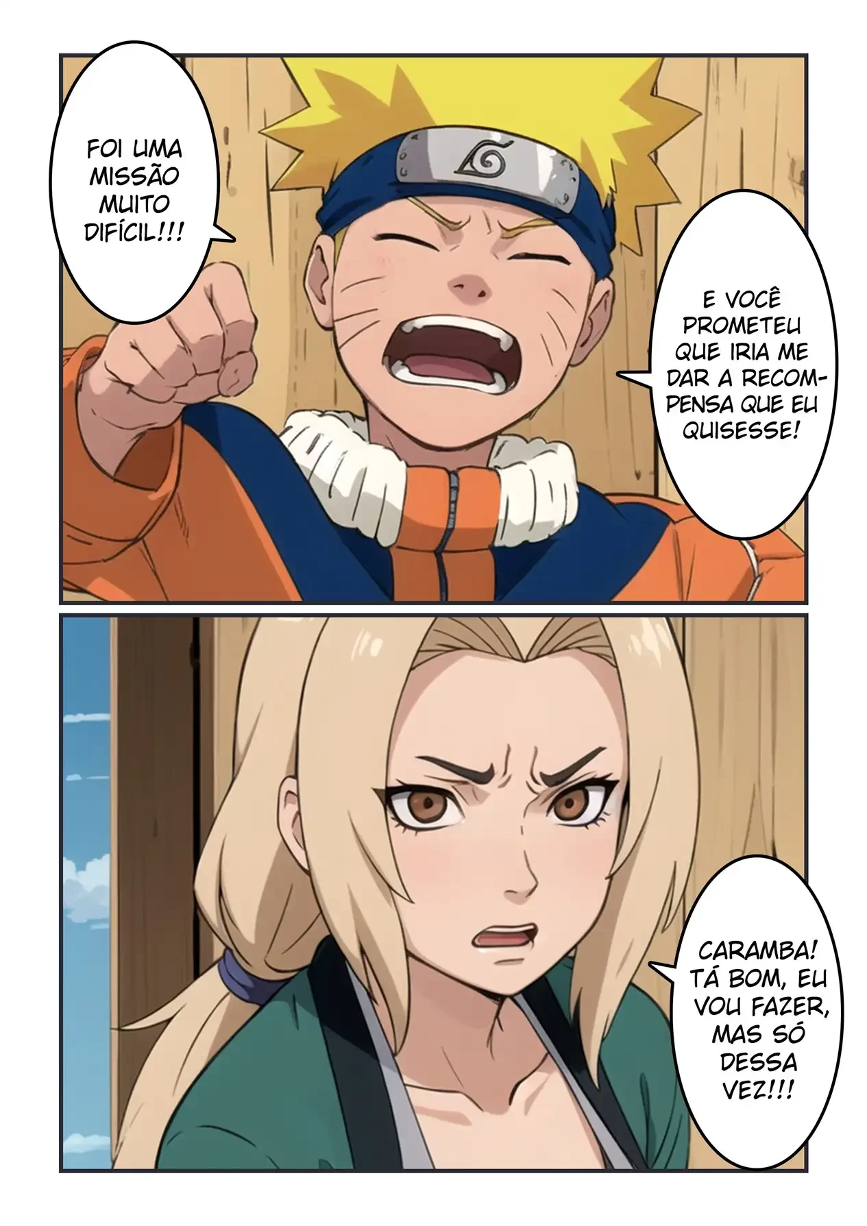 A Recompensa de Naruto Após a Missão – Hentai – Desenho de Sexo