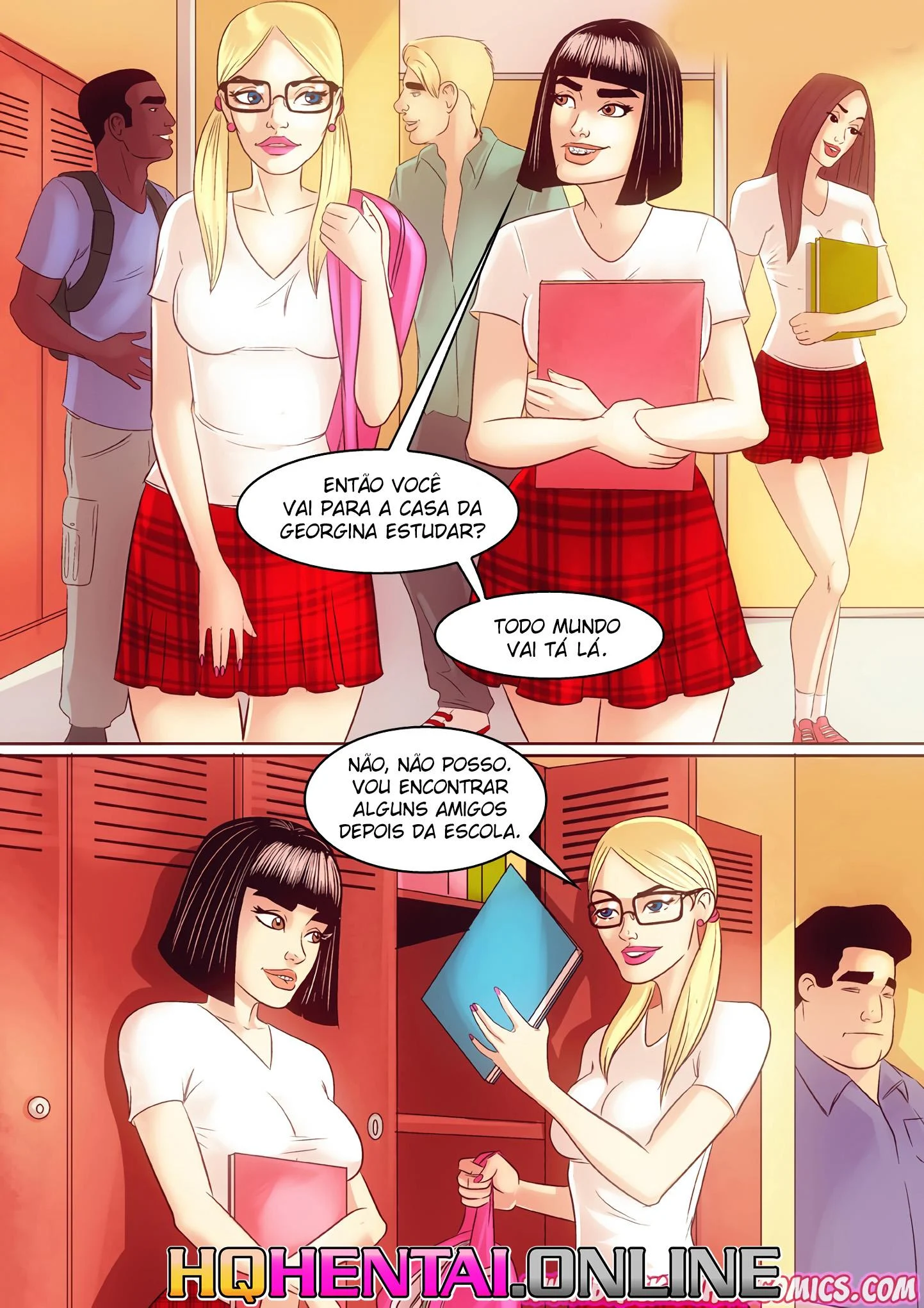 A vadia do colégio – Hq de Sexo – Sem Censura A vadia do colégio – Hq de Sexo – Sem Censura