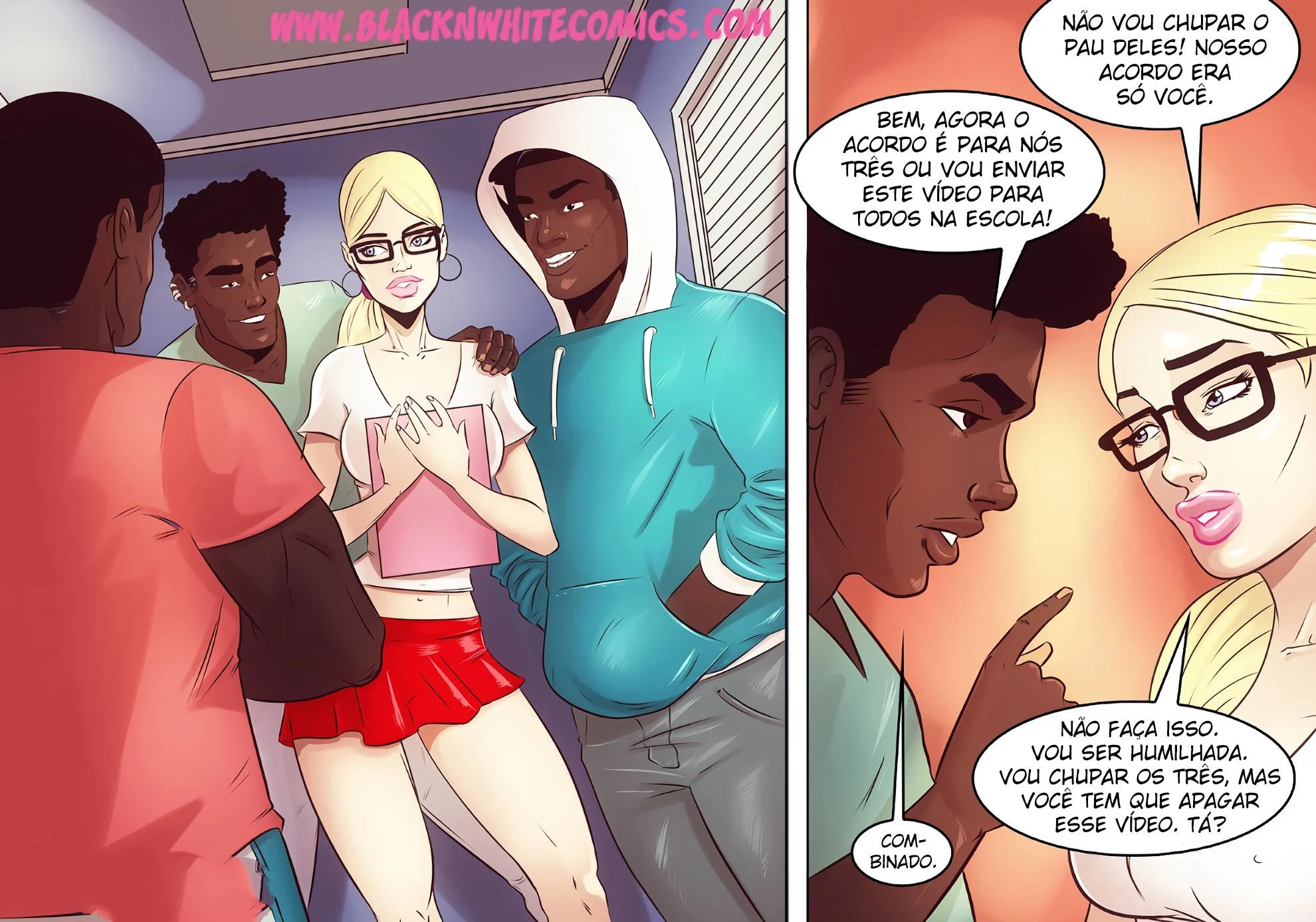 A vadia do colégio – Hq de Sexo – Sem Censura A vadia do colégio – Hq de Sexo – Sem Censura