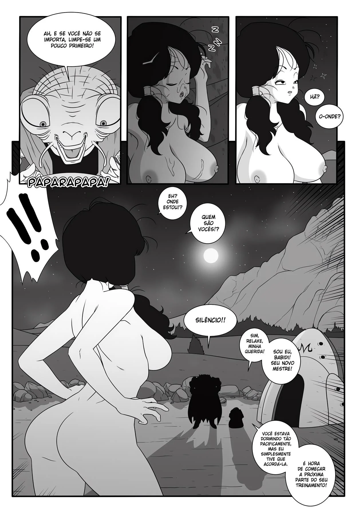 A Vingança de Babidi – Dragon Ball Hentai – Quadrinho Completo