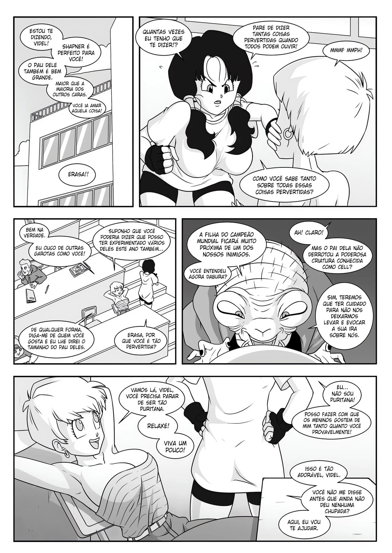 A Vingança de Babidi – Dragon Ball Hentai – Quadrinho Completo