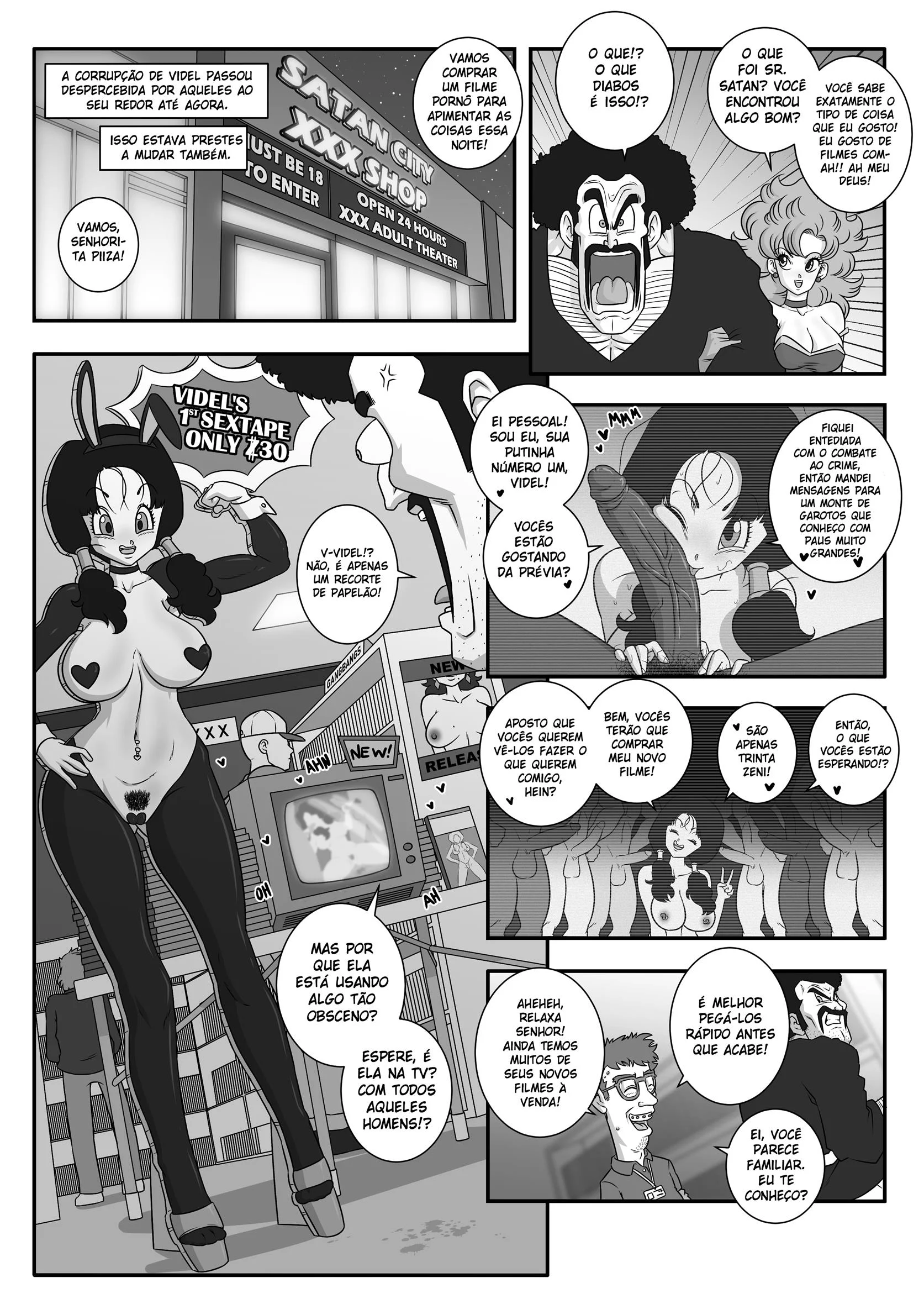 A Vingança de Babidi – Dragon Ball Hentai – Quadrinho Completo
