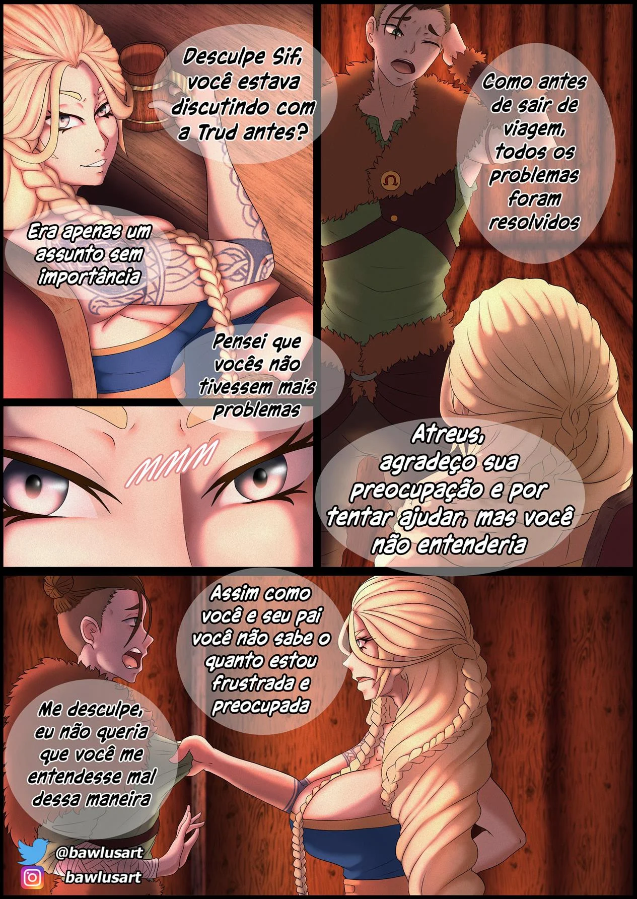 A Vingança de Sif – God of War Hentai – Completo A Vingança de Sif – God of War Hentai – Completo