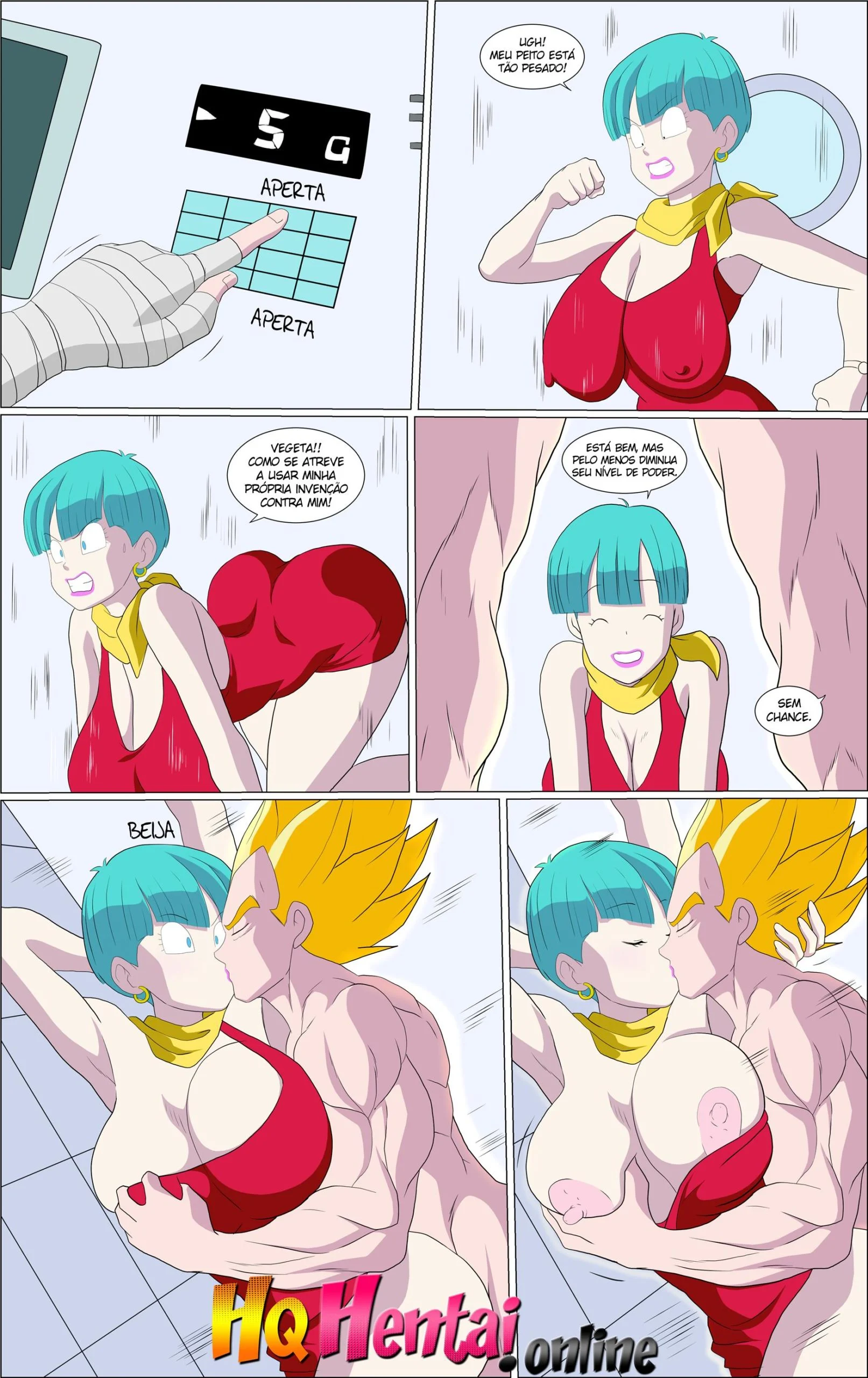 A Vingança de Vegeta – Exibicionismo – Português Brasileiro