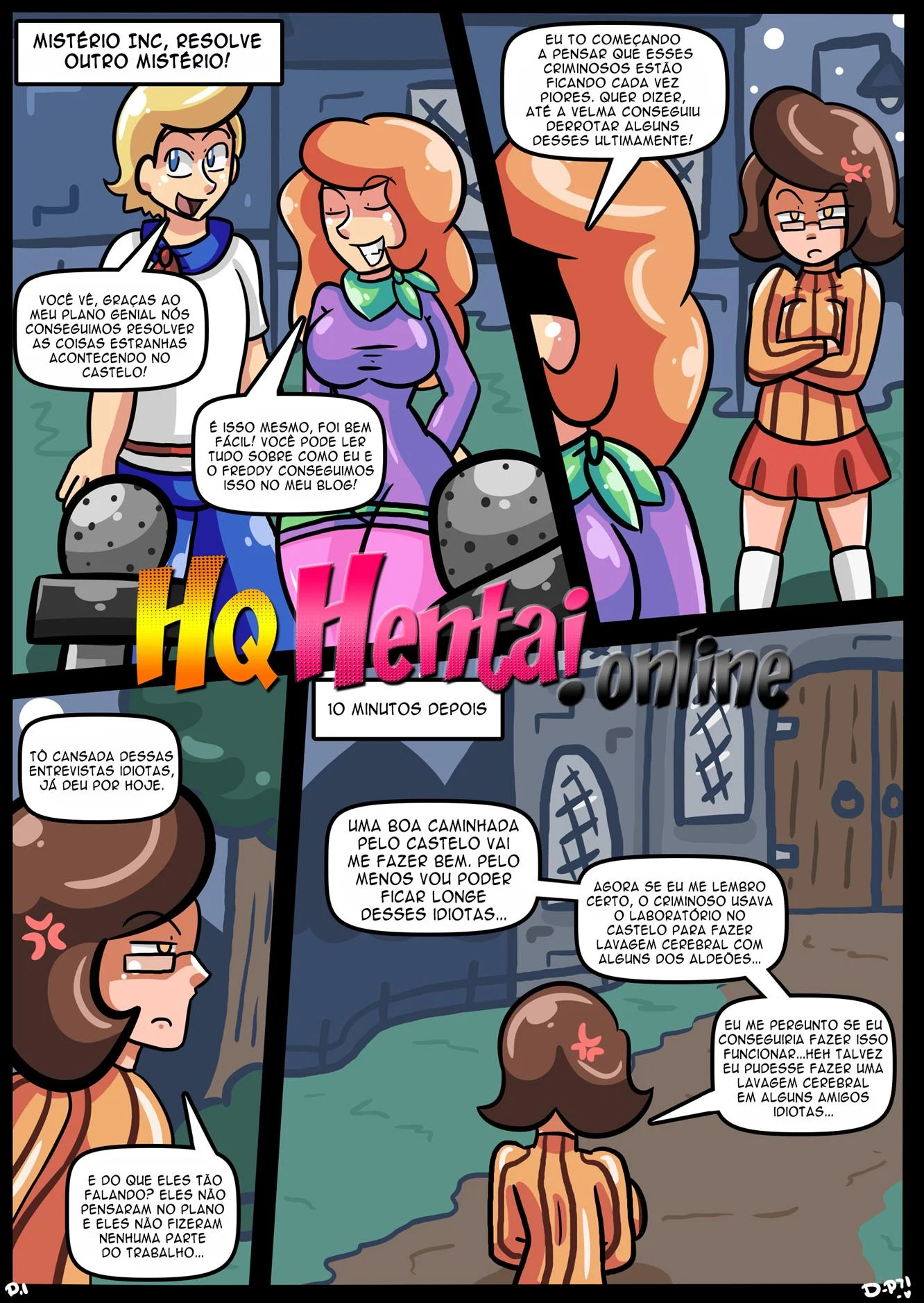 A vingança de Velma – HQ Pornô – Versão Nacional