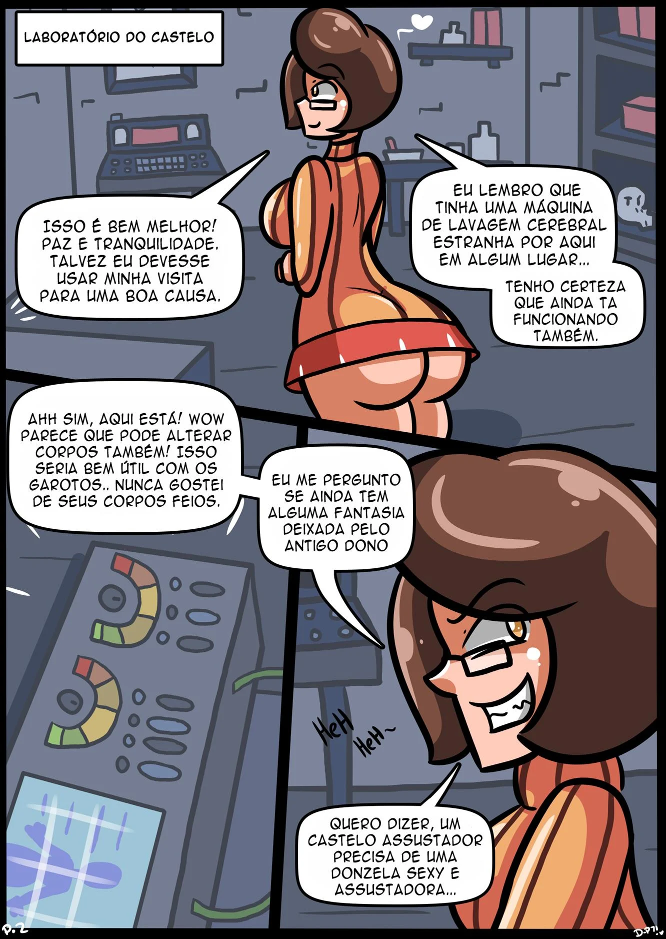 A vingança de Velma – HQ Pornô – Versão Nacional