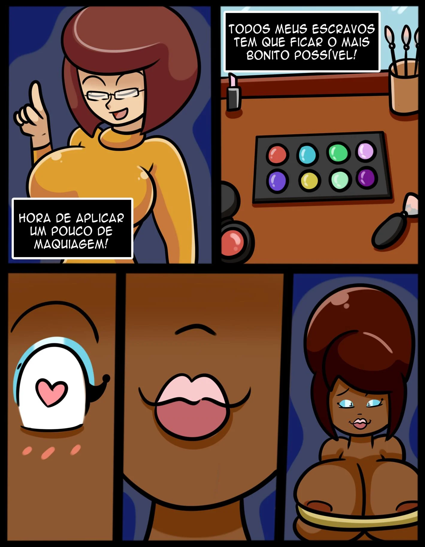 A vingança de Velma – HQ Pornô – Versão Nacional