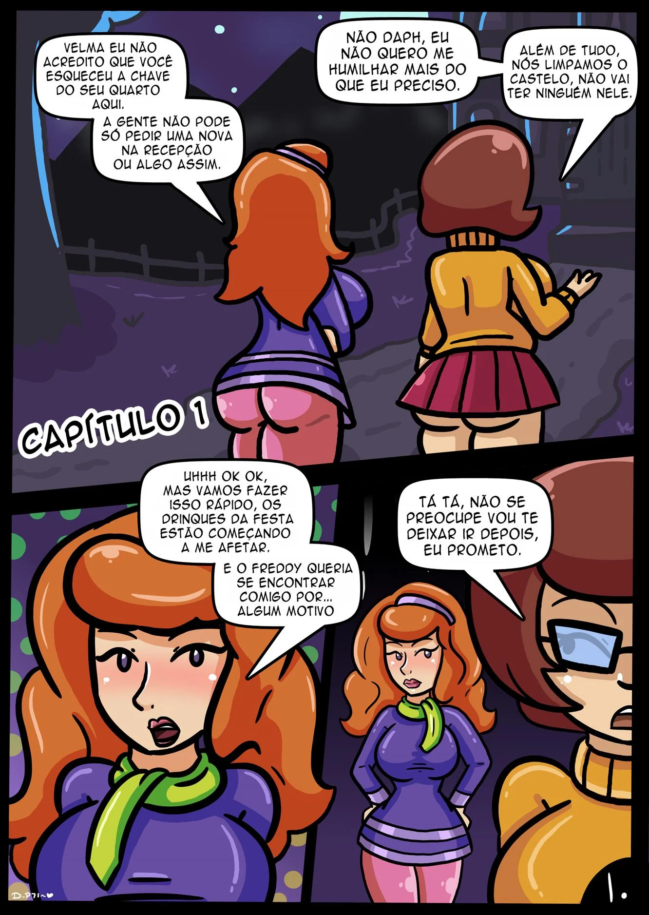 A vingança de Velma – HQ Pornô – Versão Nacional