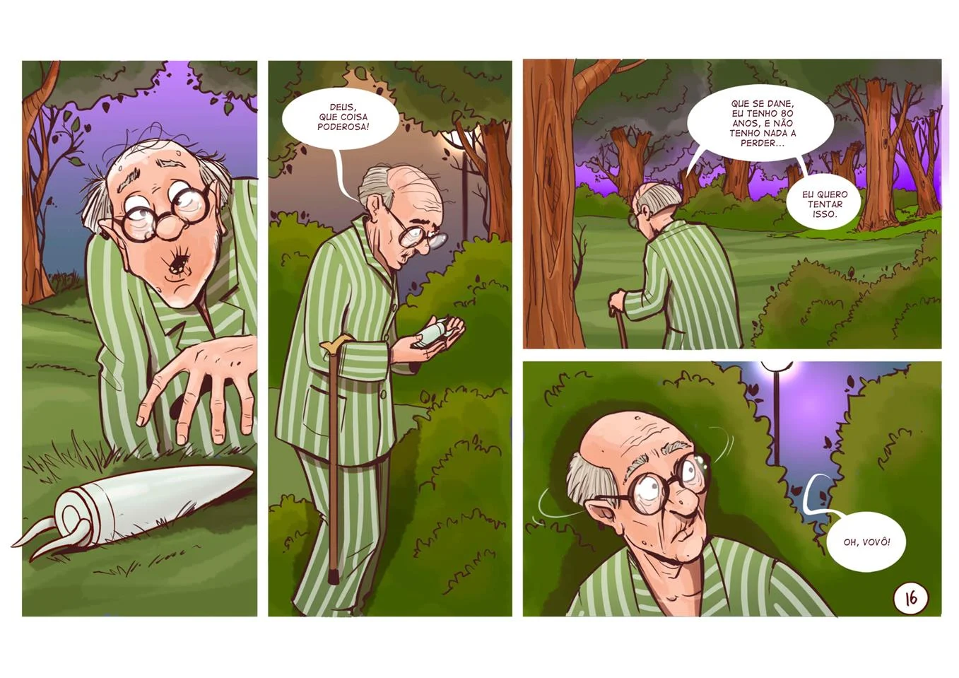 A Vingança do Vovô – Quadrinhos Eróticos – Versão Nacional A Vingança do Vovô – Quadrinhos Eróticos – Versão Nacional