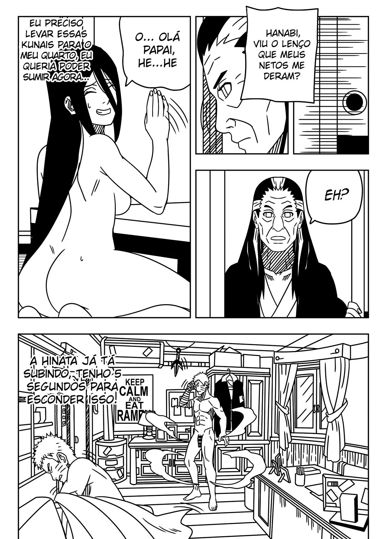 A Visita de Hanabi &ndash; Naruto Hentai &ndash; Desenho de Sexo
