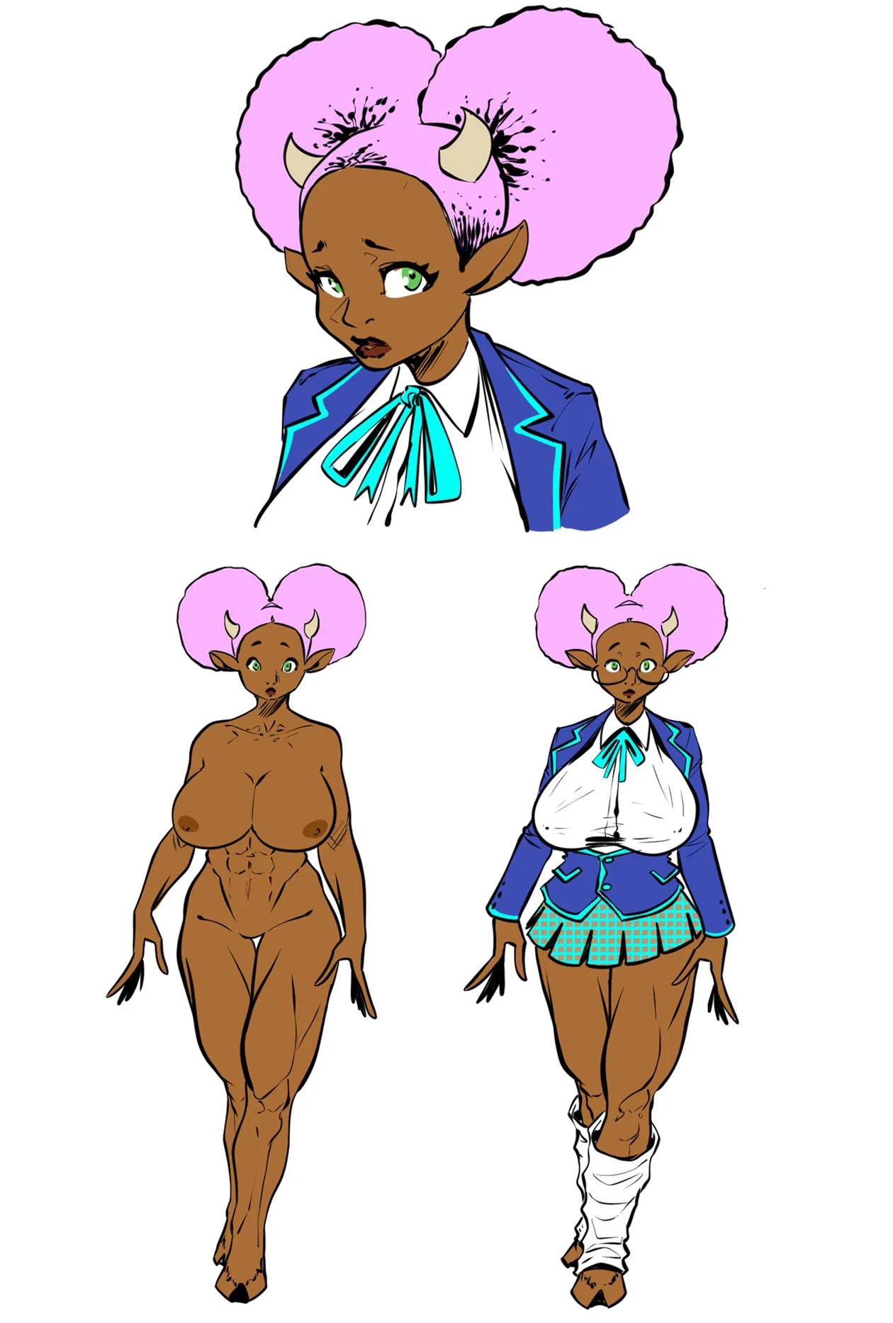 Academia das Garotas Monstro 3 – Hq de Sexo – Quadrinho Completo