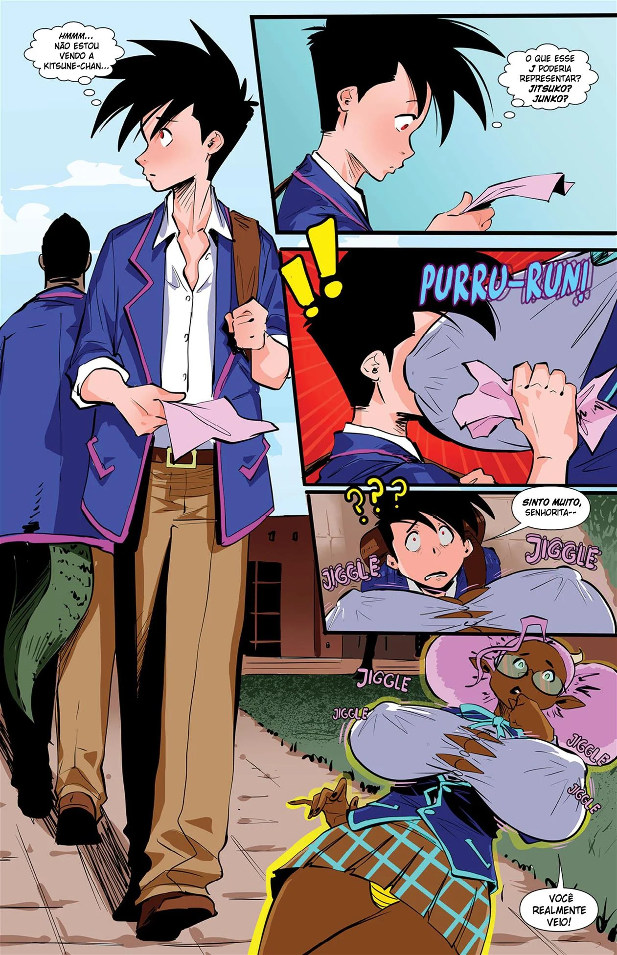 Academia das Garotas Monstro 3 – Hq de Sexo – Quadrinho Completo