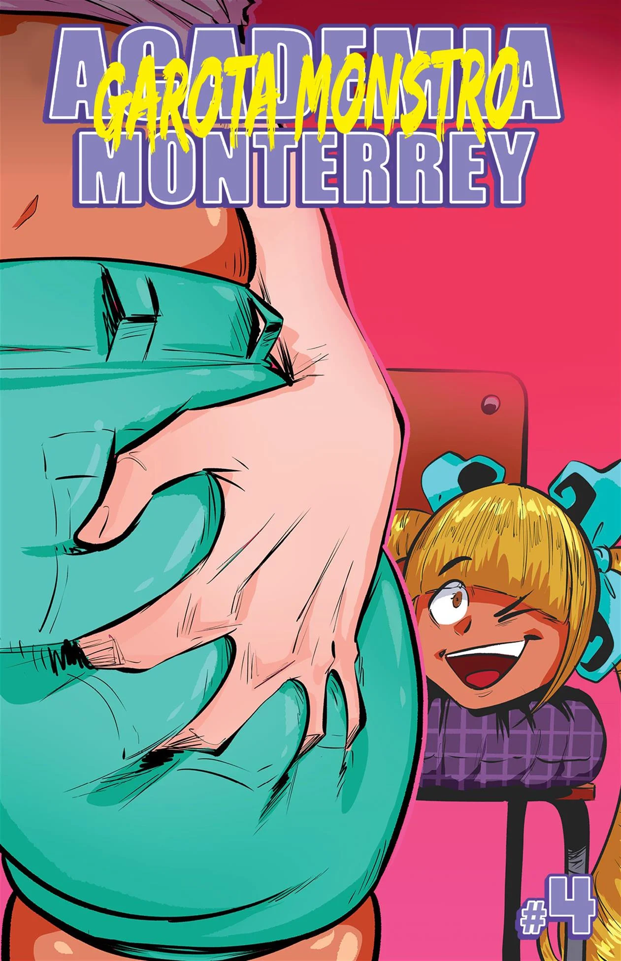 Academia das Garotas Monstro 4 – Quadrinhos Eróticos – Desenho de Sexo