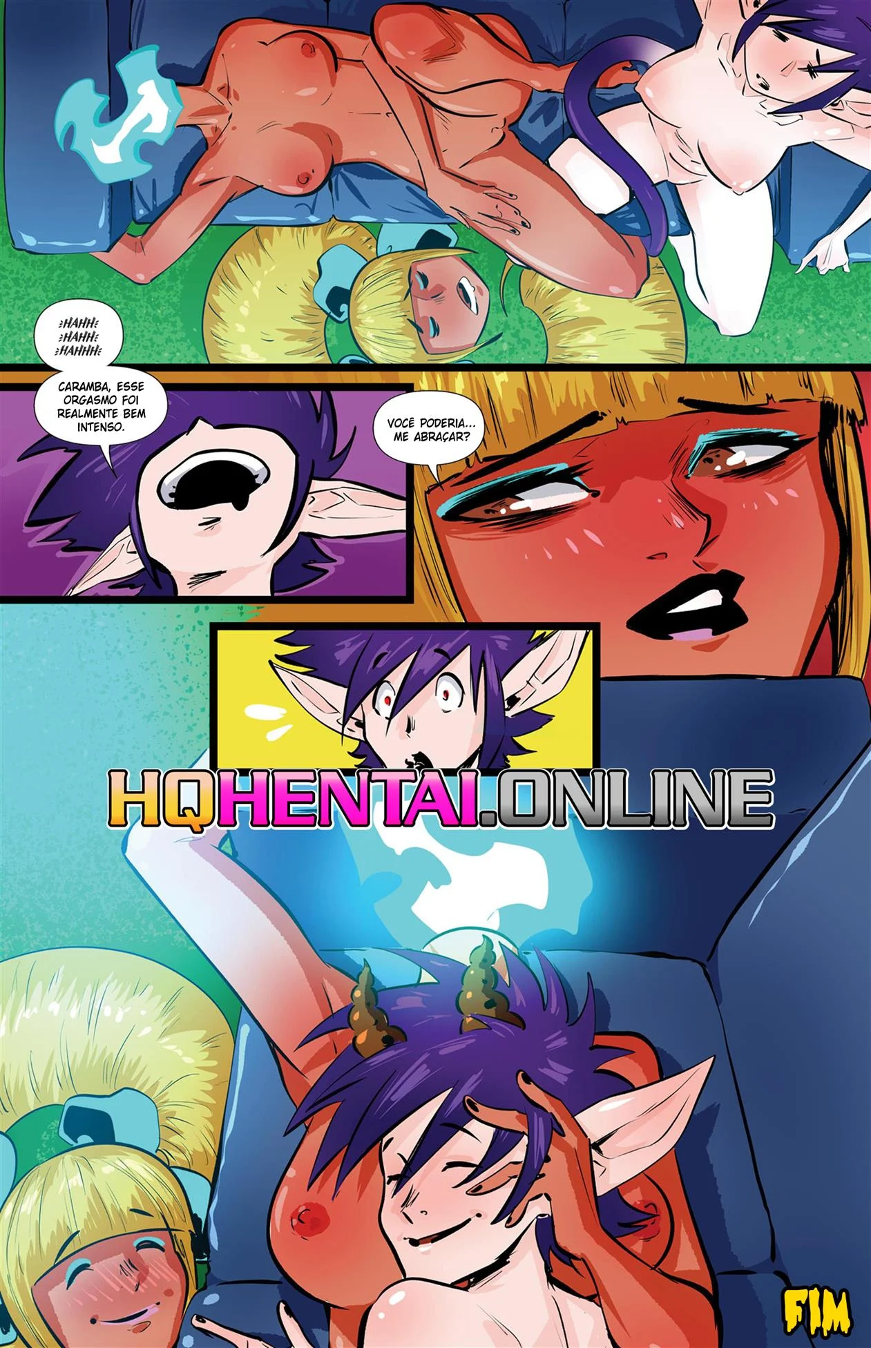 Academia das Garotas Monstro 4 – Quadrinhos Eróticos – Desenho de Sexo