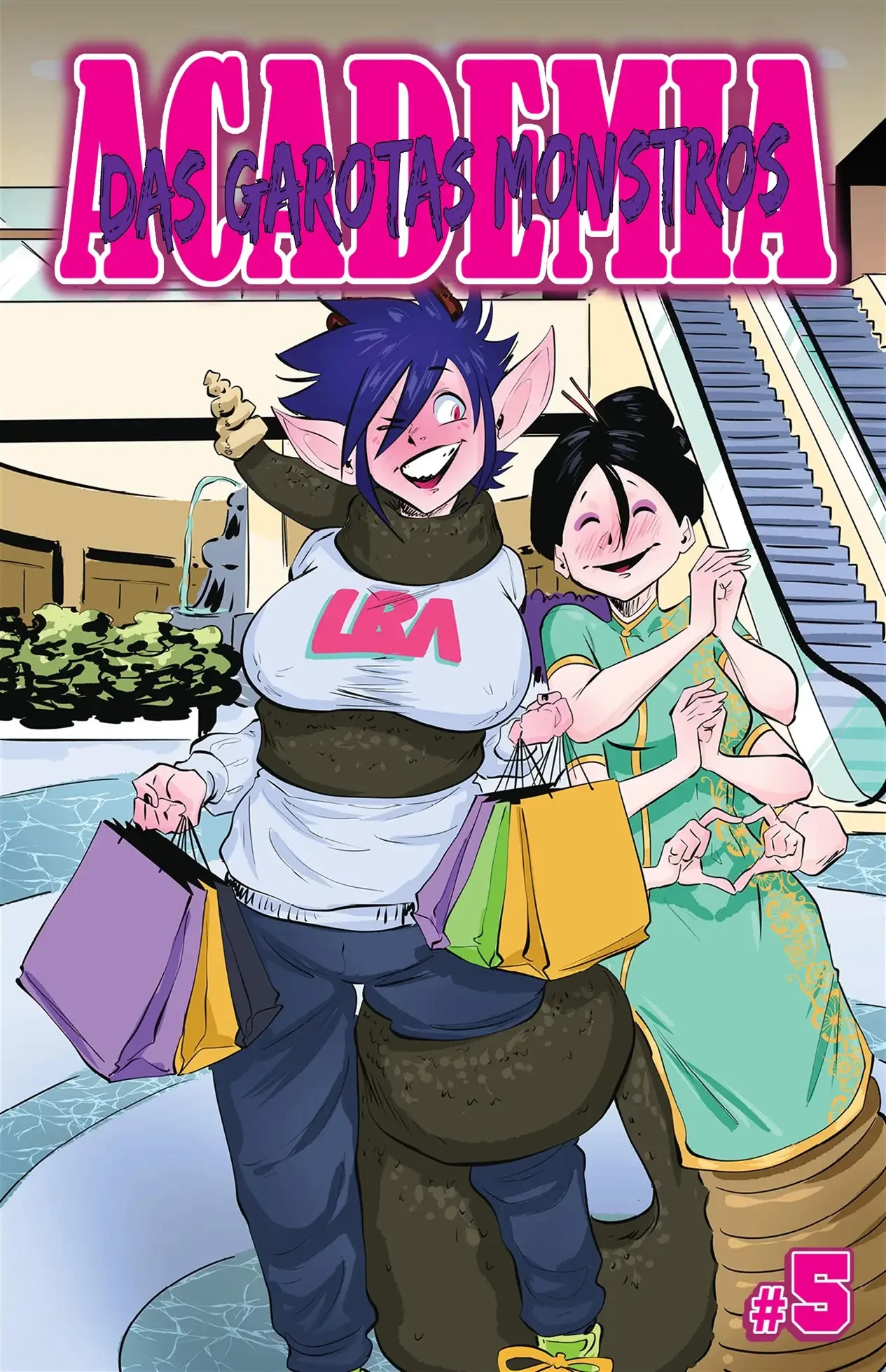 Academia das Garotas Monstro 5 – Hq de Sexo – Sem Censura