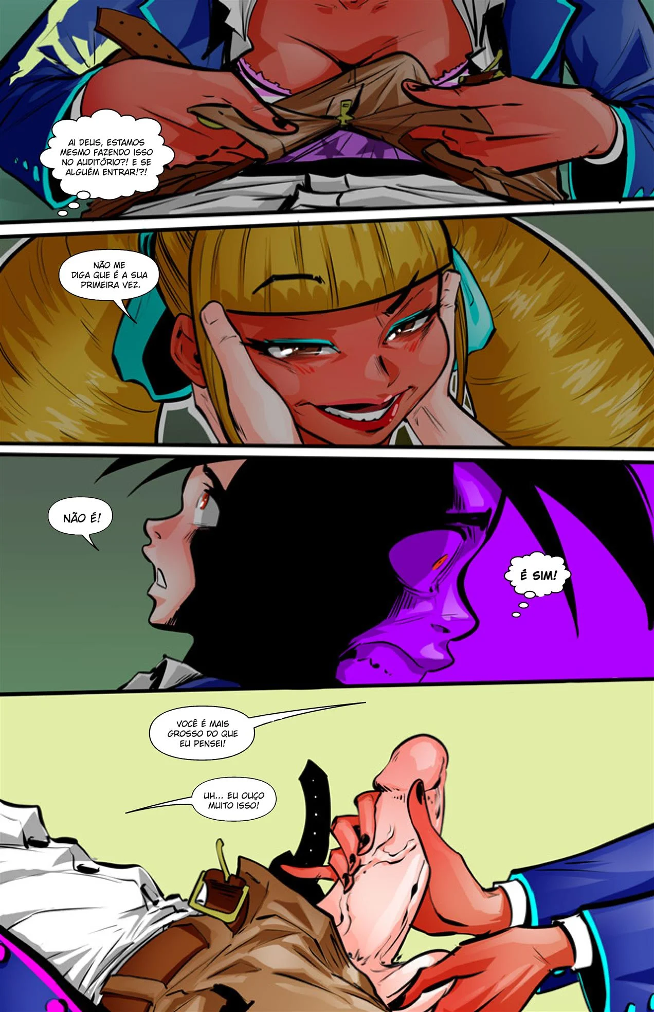 Academia das Garotas Monstro – Morena – Sem Censura