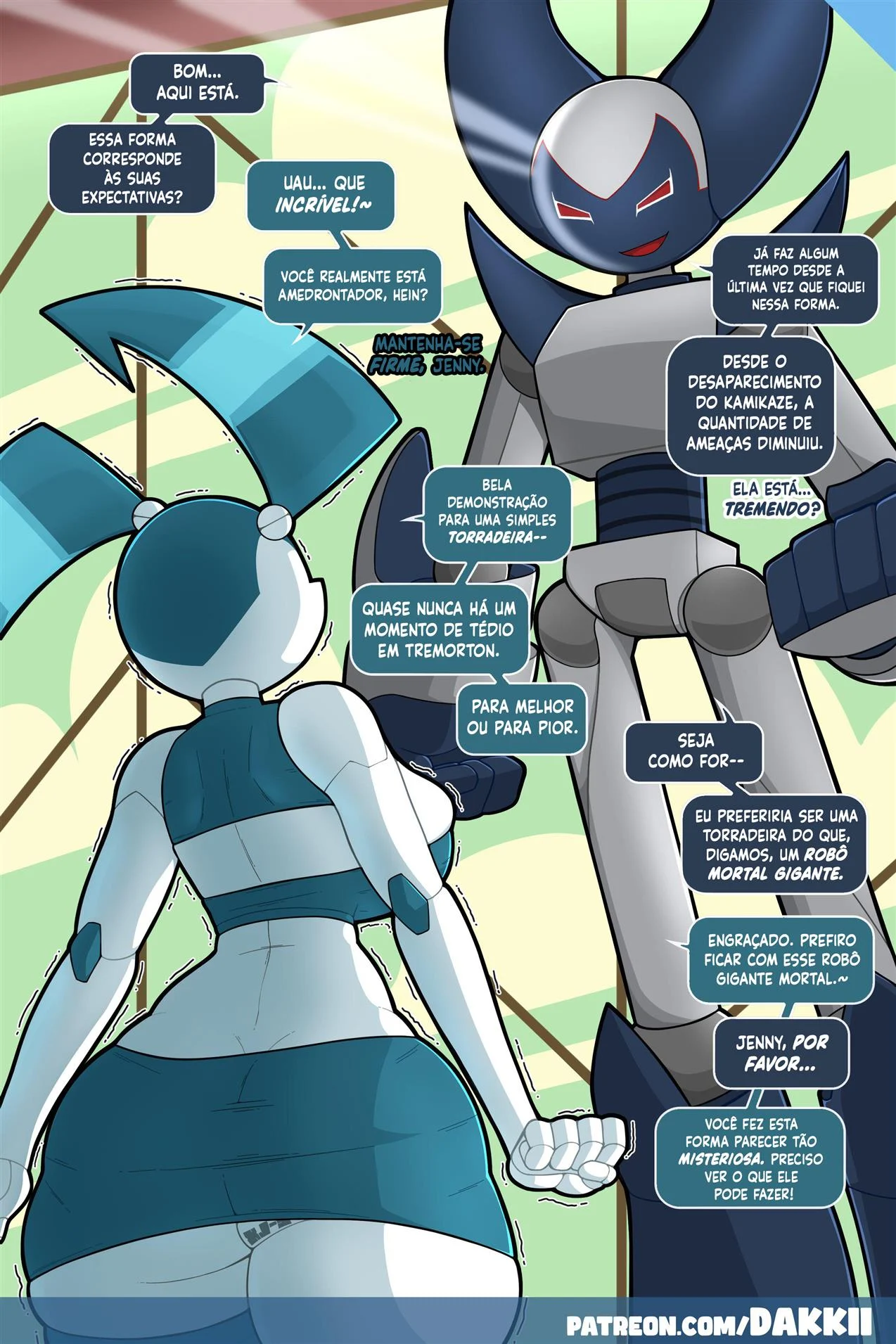 Acasalamento Robótico – Gozando Dentro – Versão Traduzida