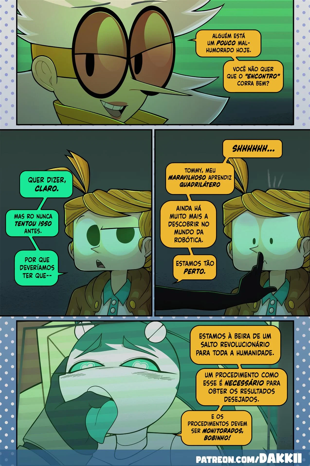 Acasalamento Robótico – Gozando Dentro – Versão Traduzida