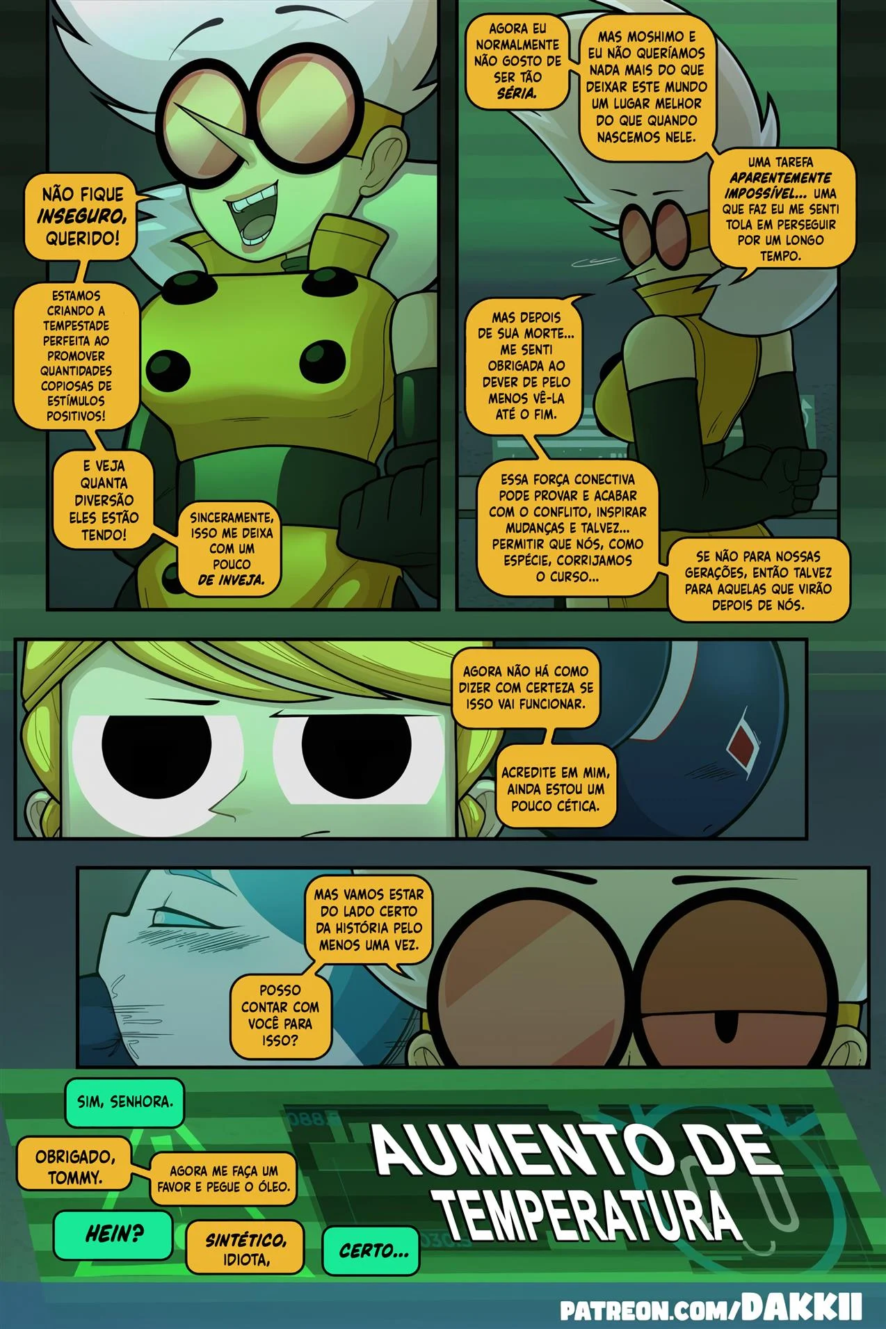 Acasalamento Robótico – Gozando Dentro – Versão Traduzida