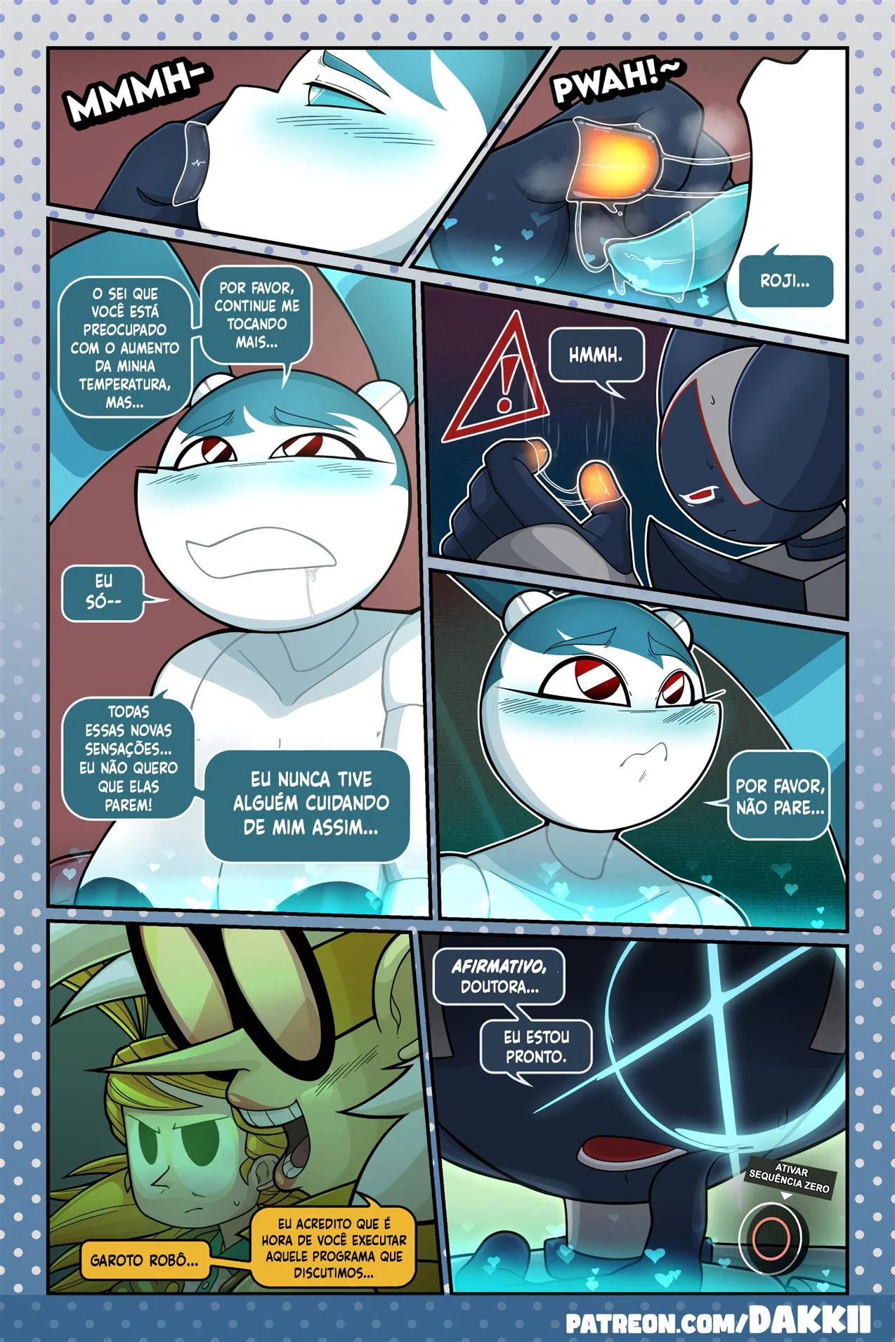 Acasalamento Robótico – Gozando Dentro – Versão Traduzida