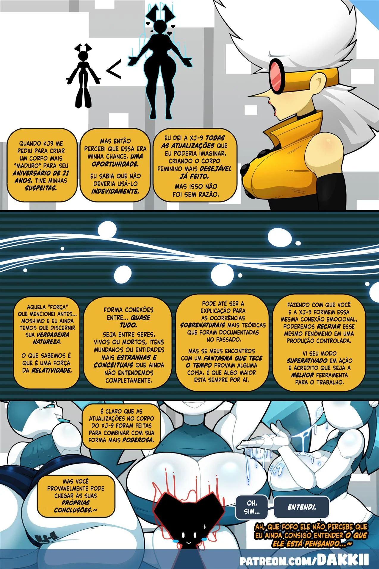 Acasalamento Robótico – Gozando Dentro – Versão Traduzida