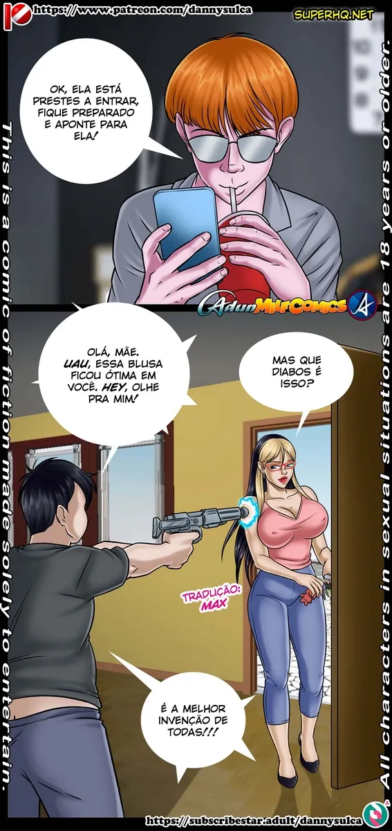 AdunMilfComics, The Hypnobeam 2 – Milftoon – Versão PT-BR AdunMilfComics, The Hypnobeam 2 – Milftoon – Versão PT-BR