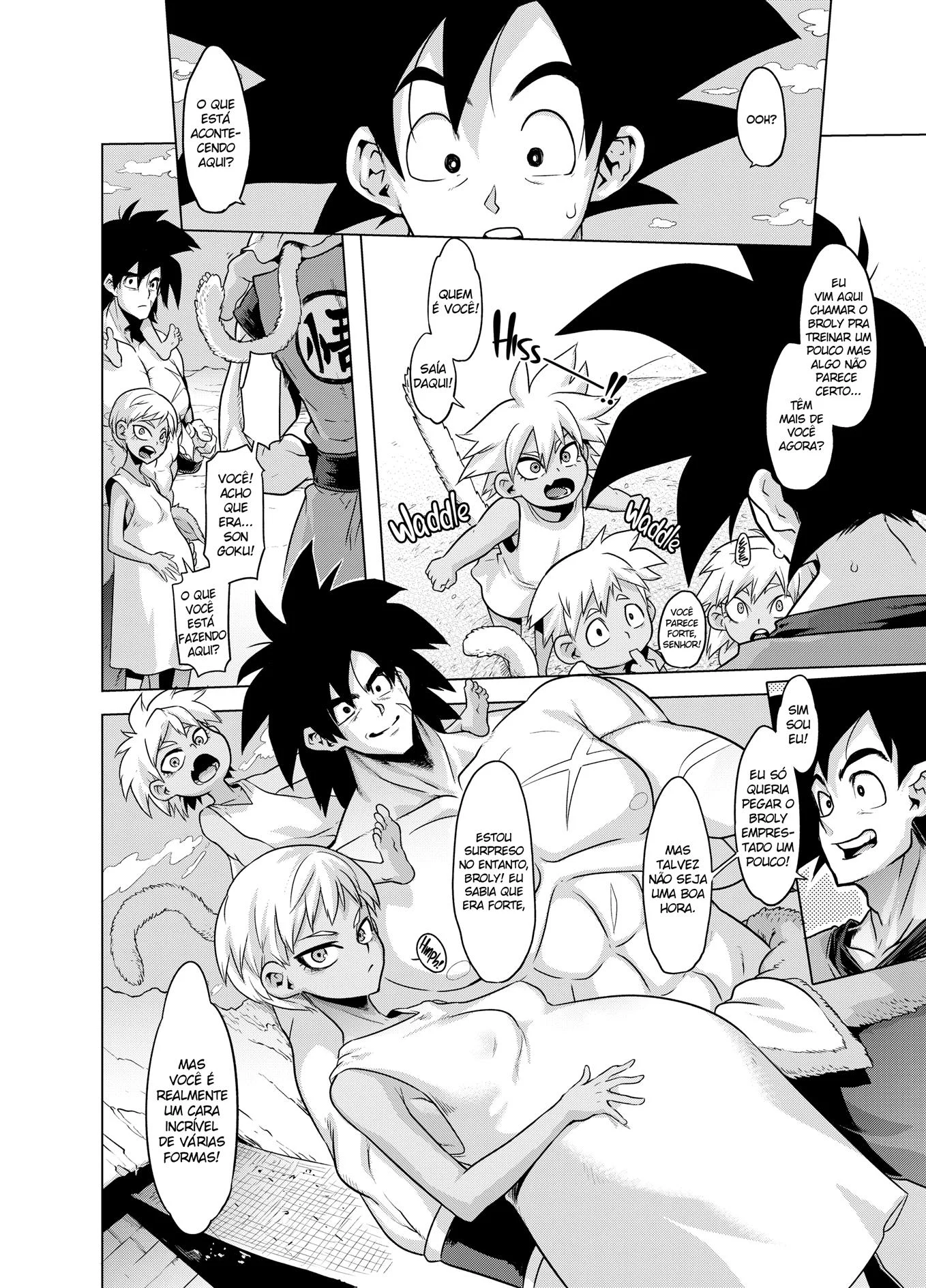 Ajudando Broly com a ereção – Doujin – Atualizado