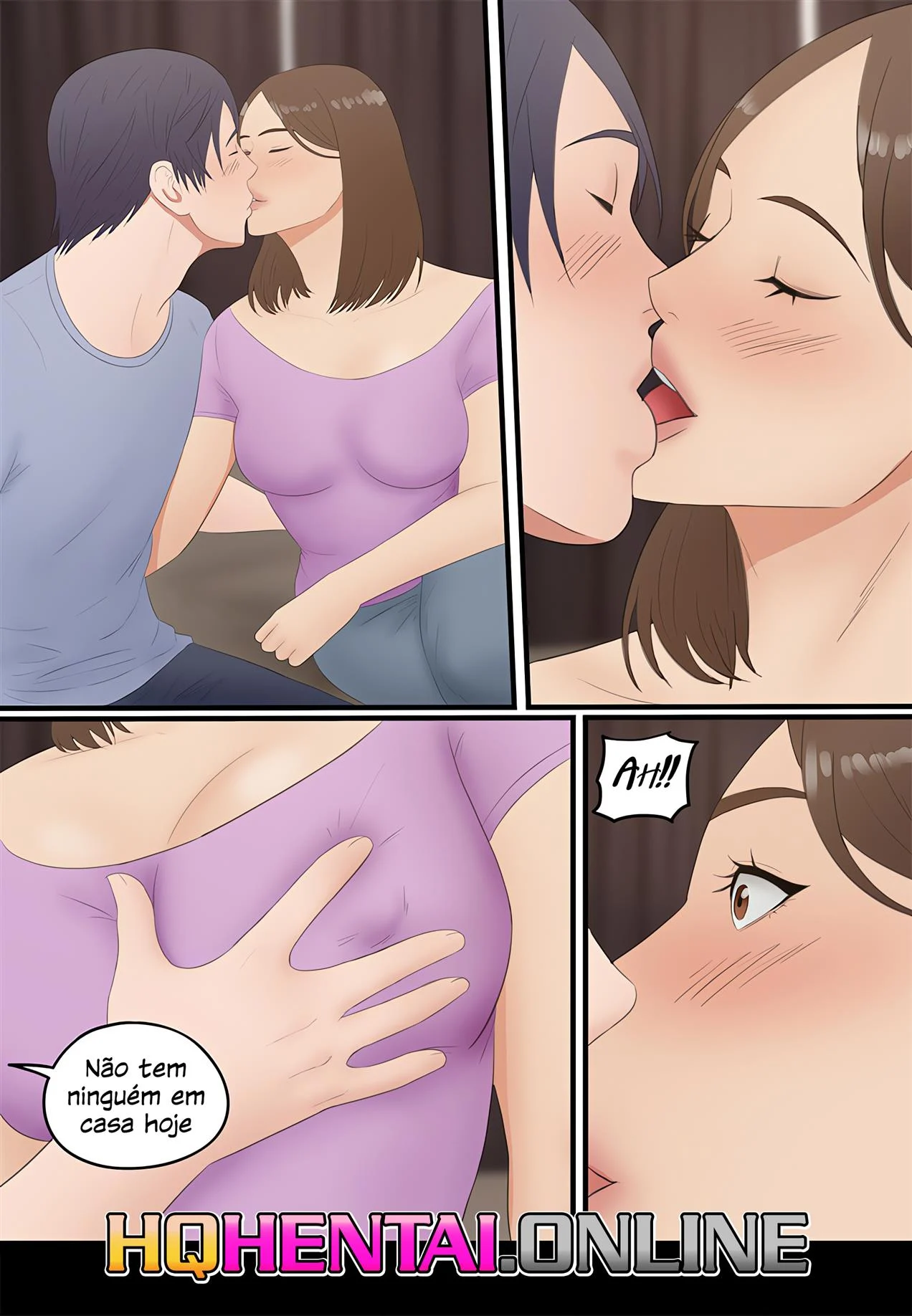 Ajudando o amigo – Quadrinhos Eróticos – Desenho Erótico