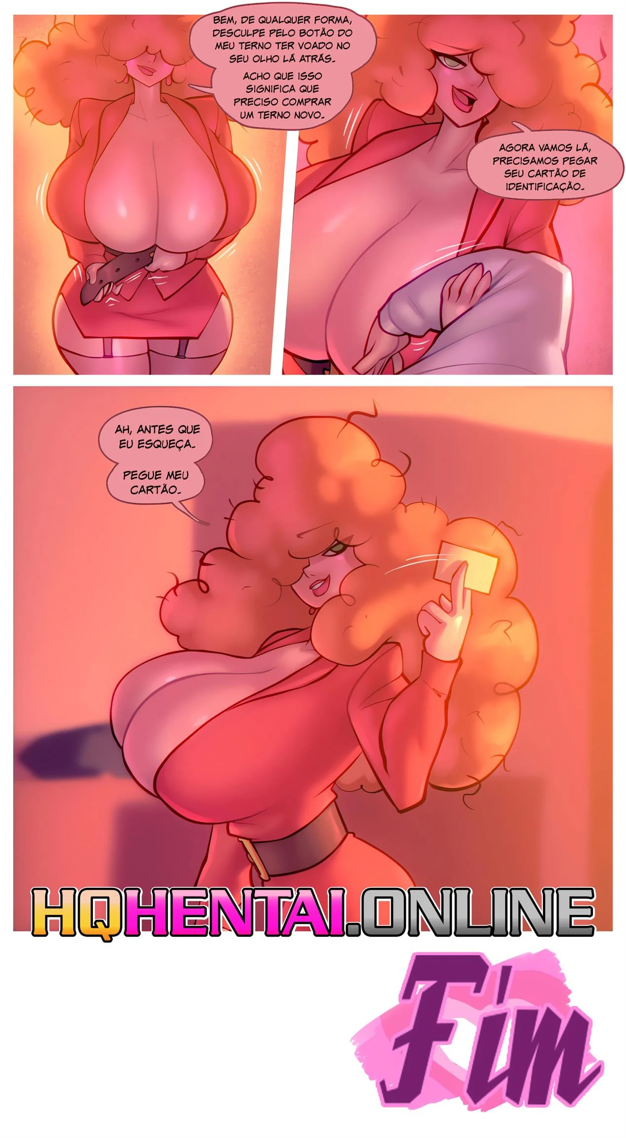 Aliviando o Tesão com a Srta Bellum – Peitões – HQ em Português