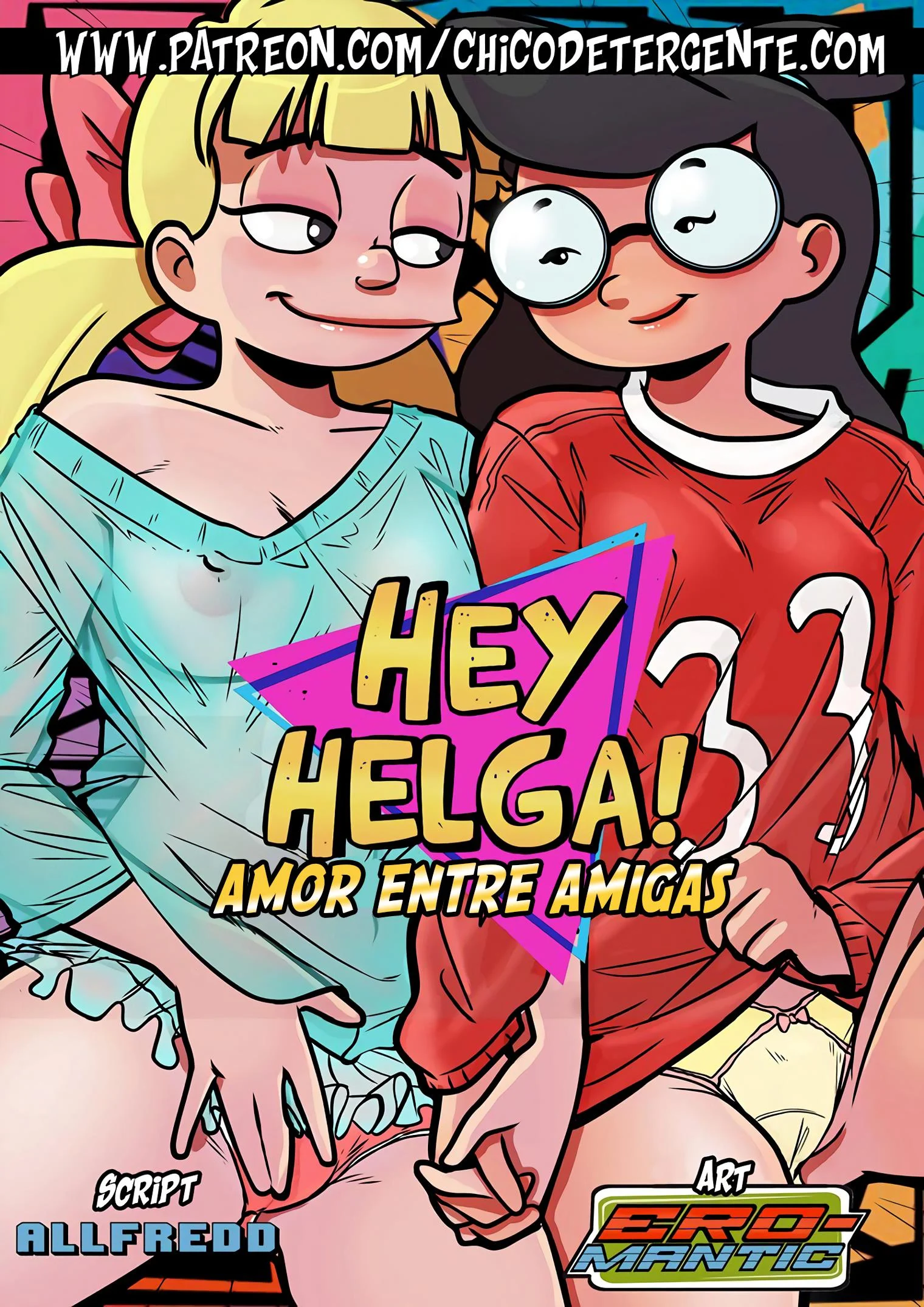 Amor entre Amigas – Cartoon – Sexo em Desenho