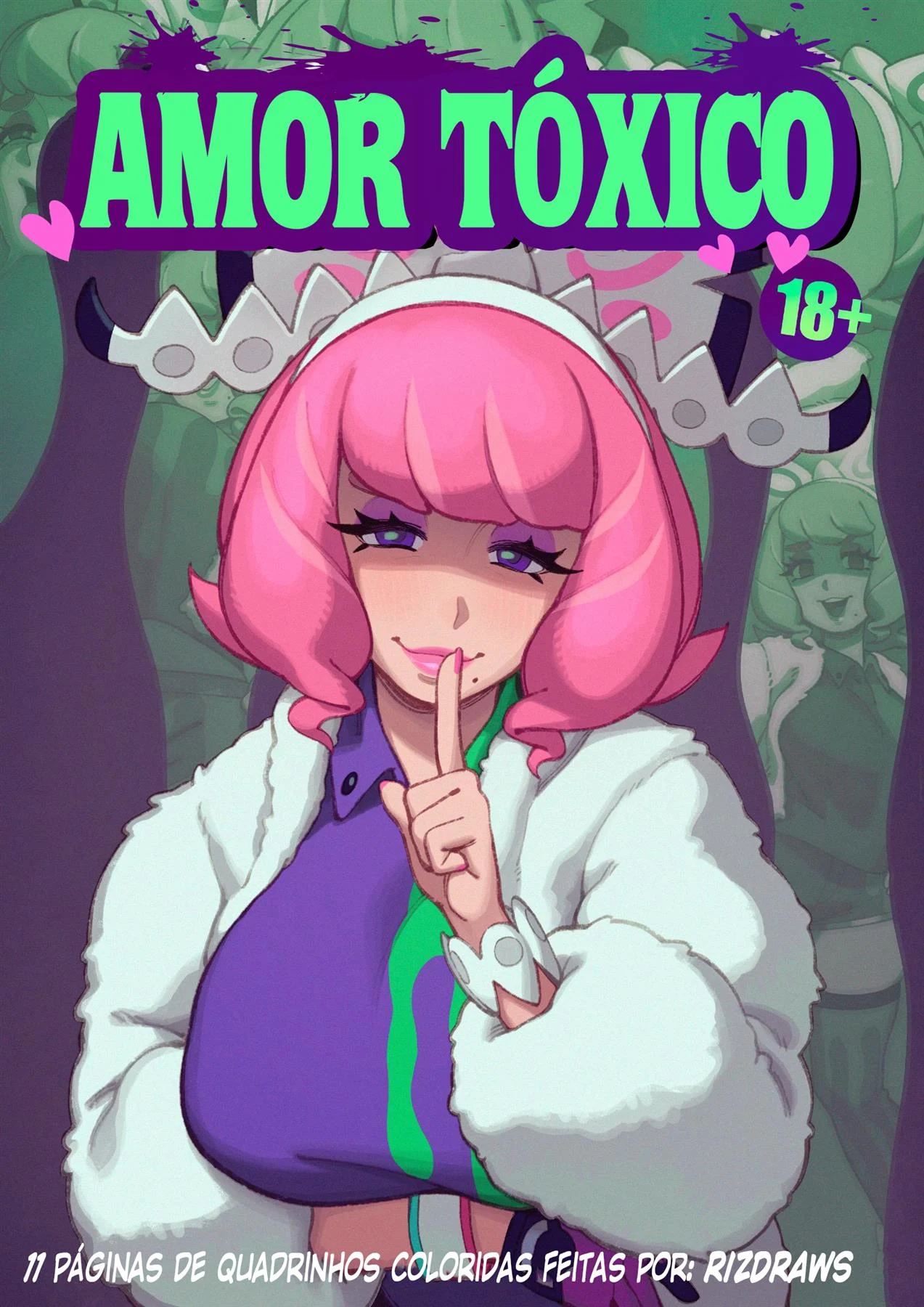 Amor Tóxico – HQ Hentai – Desenho de Sexo