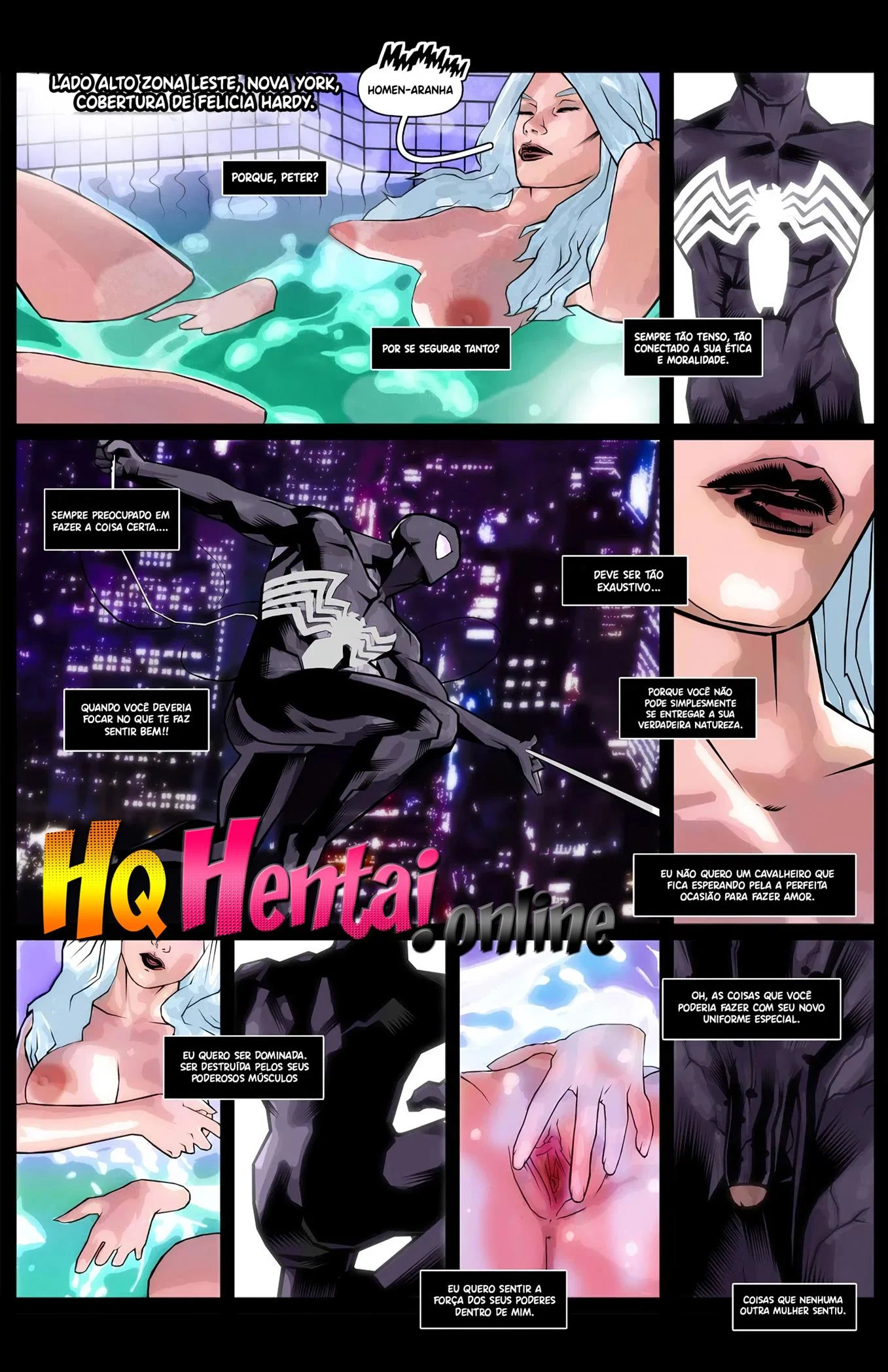 Anal Forçado com a Gata Negra – Hq de Sexo – HQ em Português Anal Forçado com a Gata Negra – Hq de Sexo – HQ em Português