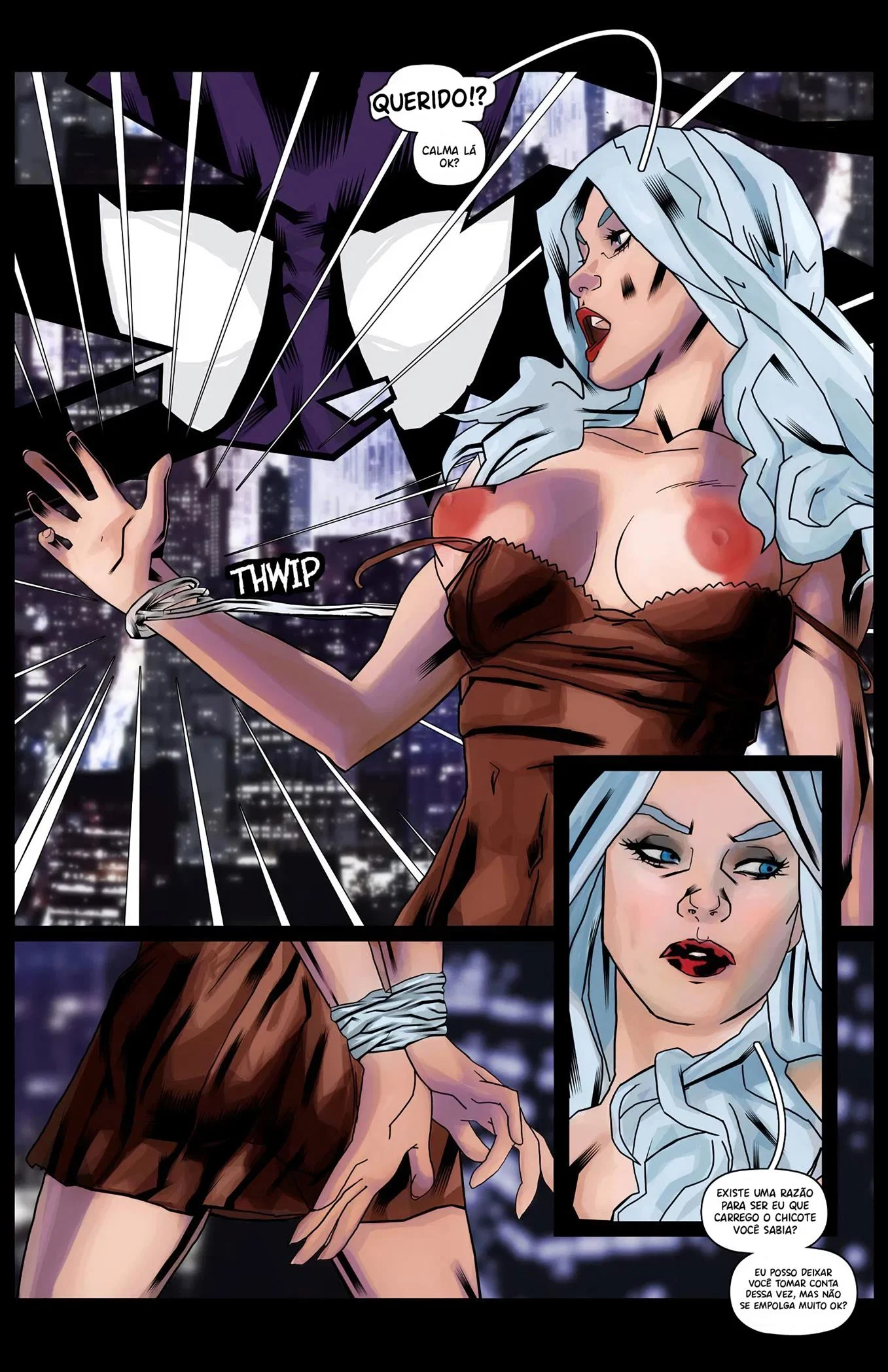 Anal For&ccedil;ado com a Gata Negra &ndash; Hq de Sexo &ndash; HQ em Portugu&ecirc;s