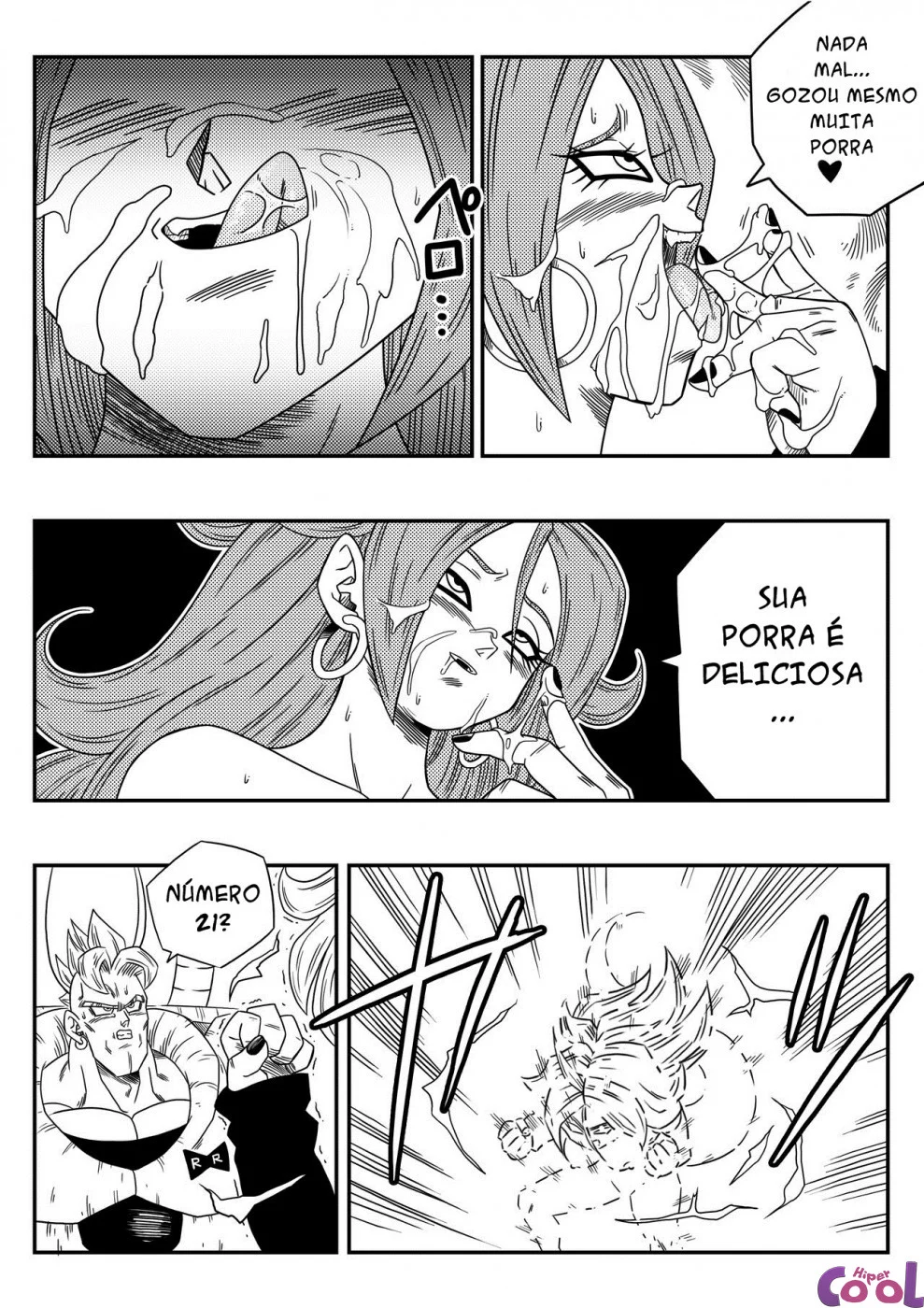 Android 21 Hentai - A putinha mais safada do Dragon Ball Z