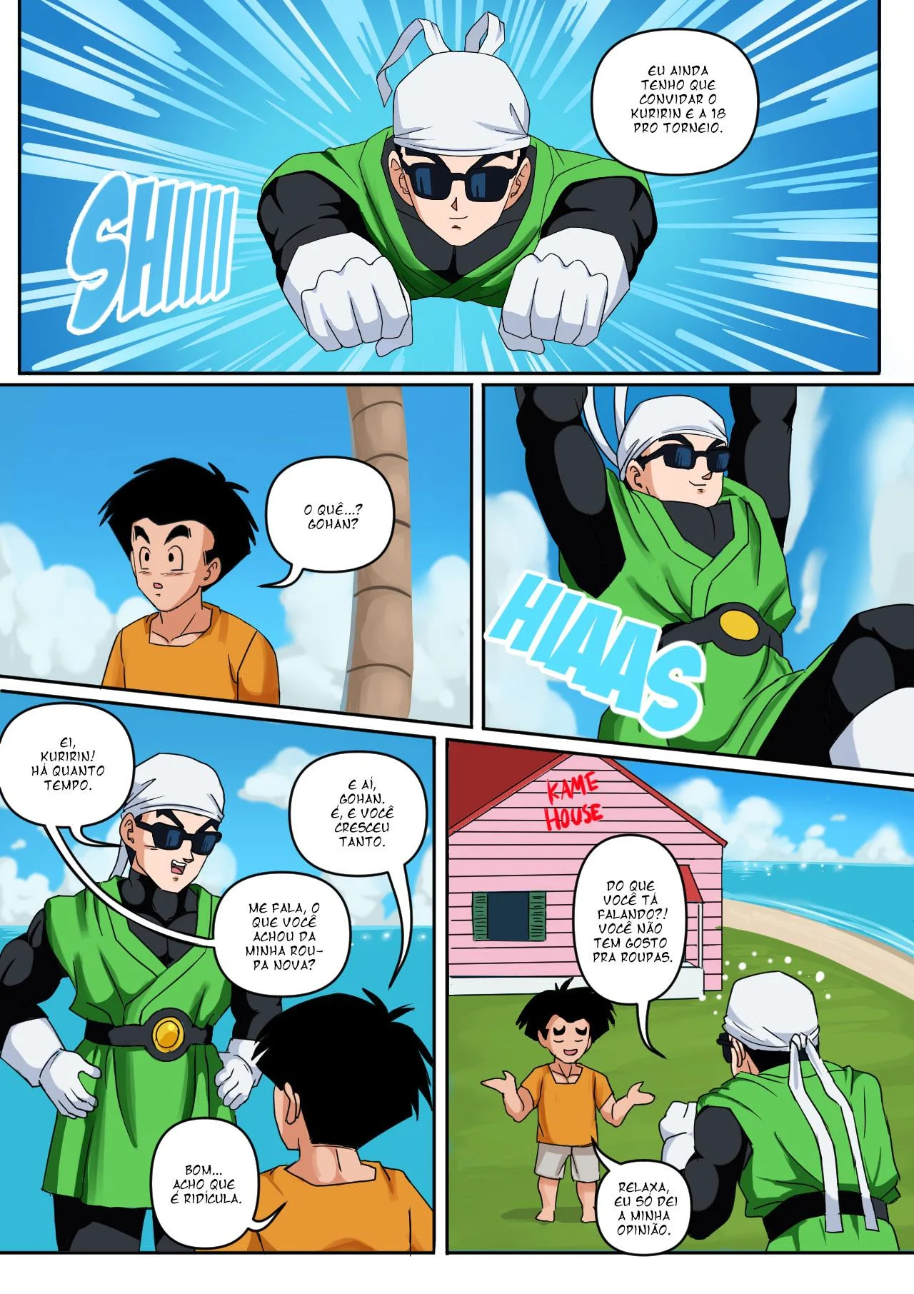 Andróide 18 e Gohan – Gozando Dentro – Versão PT-BR