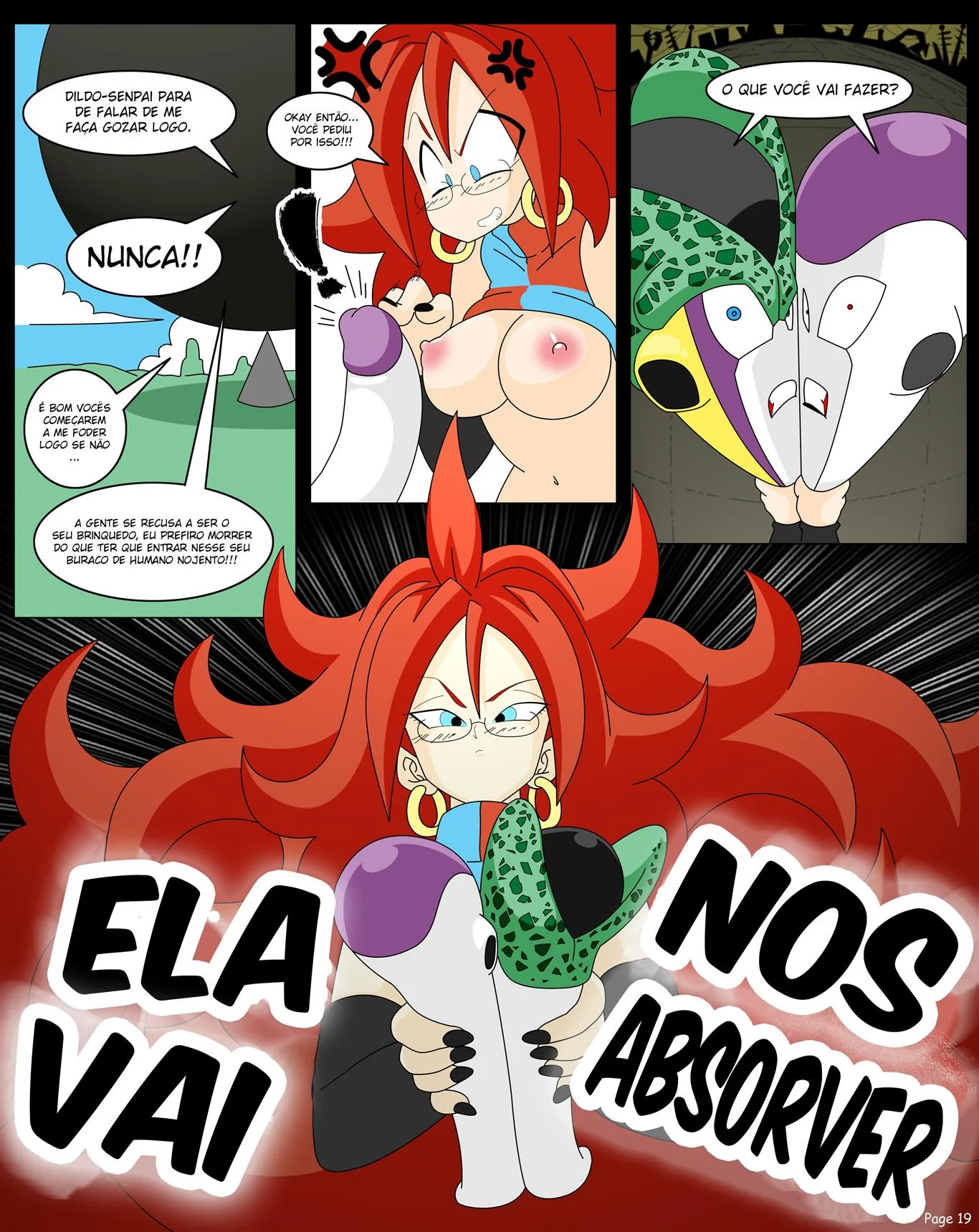 Andróide 21 aprendendo sobre sexo – HQ Hentai – Versão PT-BR Andróide 21 aprendendo sobre sexo – HQ Hentai – Versão PT-BR