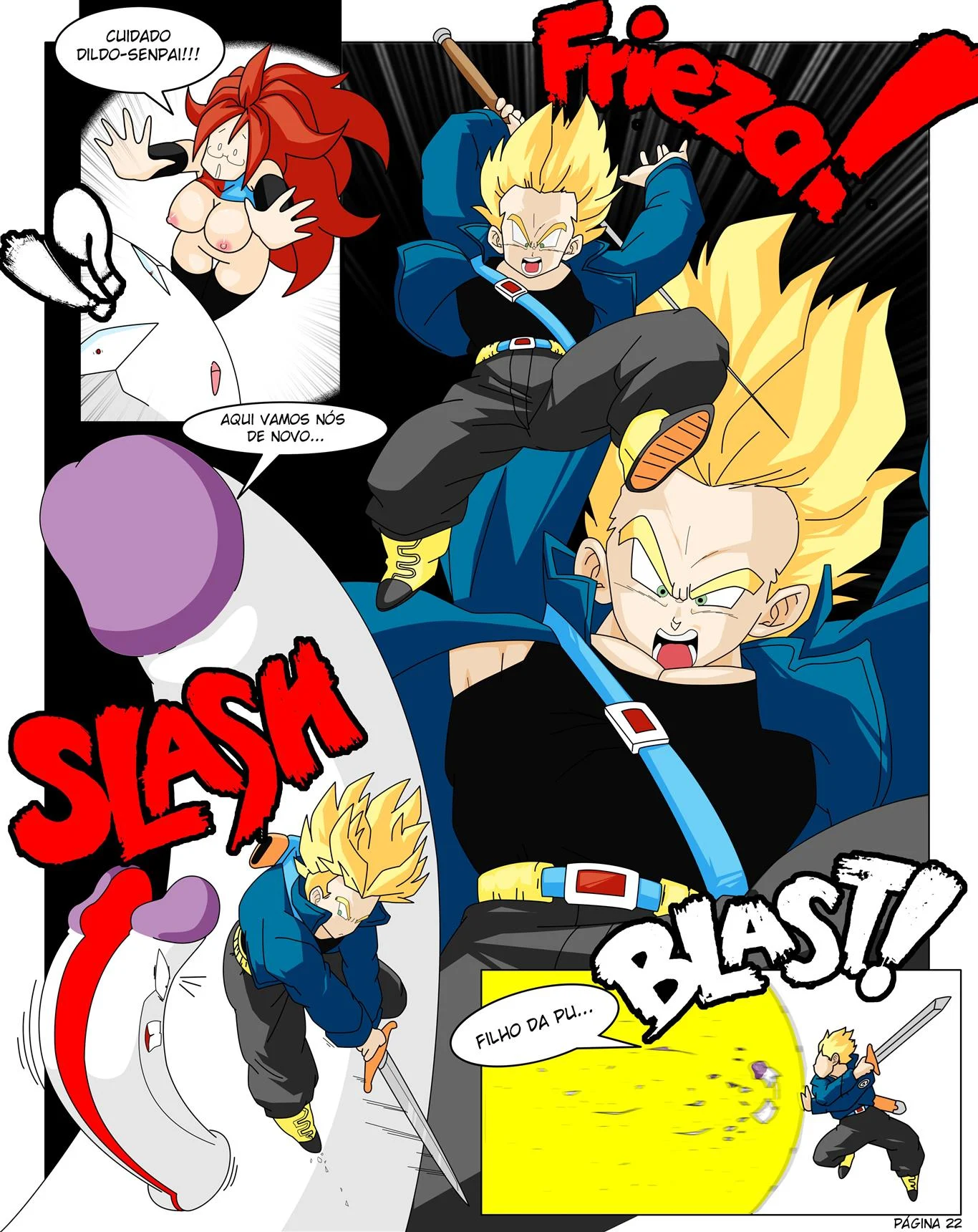 Andróide 21 aprendendo sobre sexo – HQ Hentai – Versão PT-BR Andróide 21 aprendendo sobre sexo – HQ Hentai – Versão PT-BR