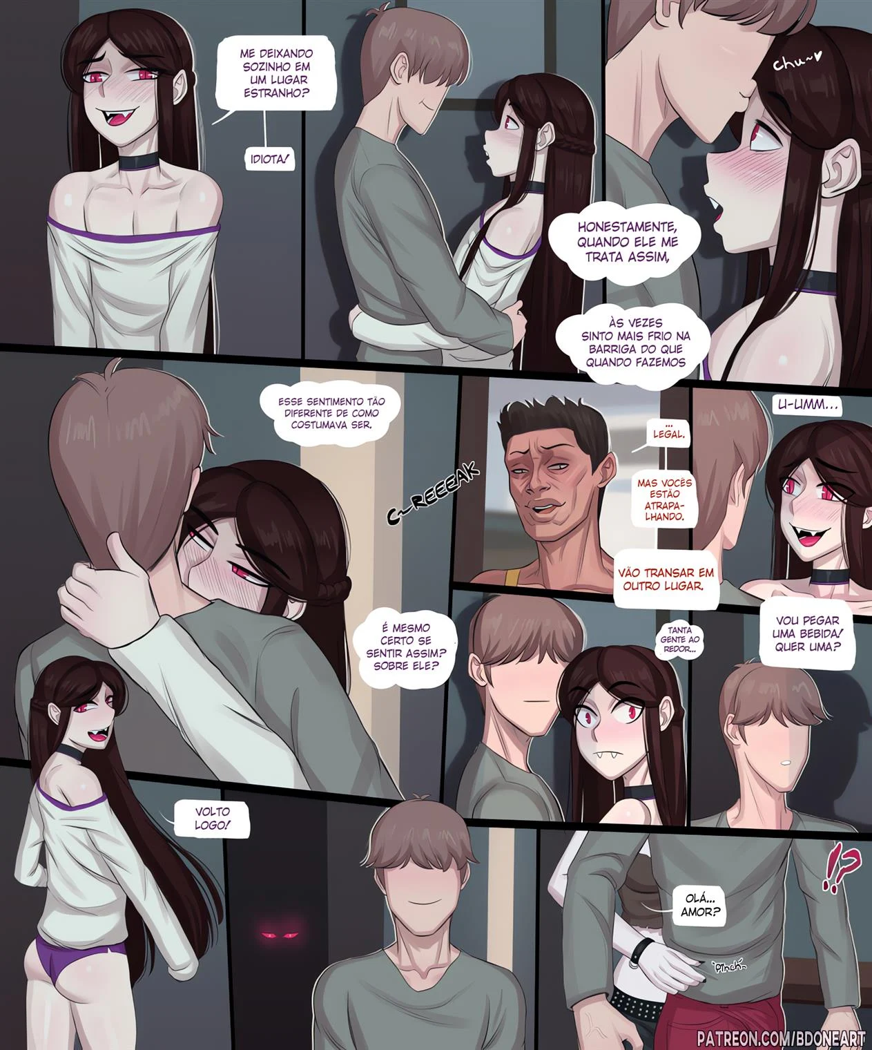 Aposta entre irmãos 4 – Incesto – Desenho de Sexo