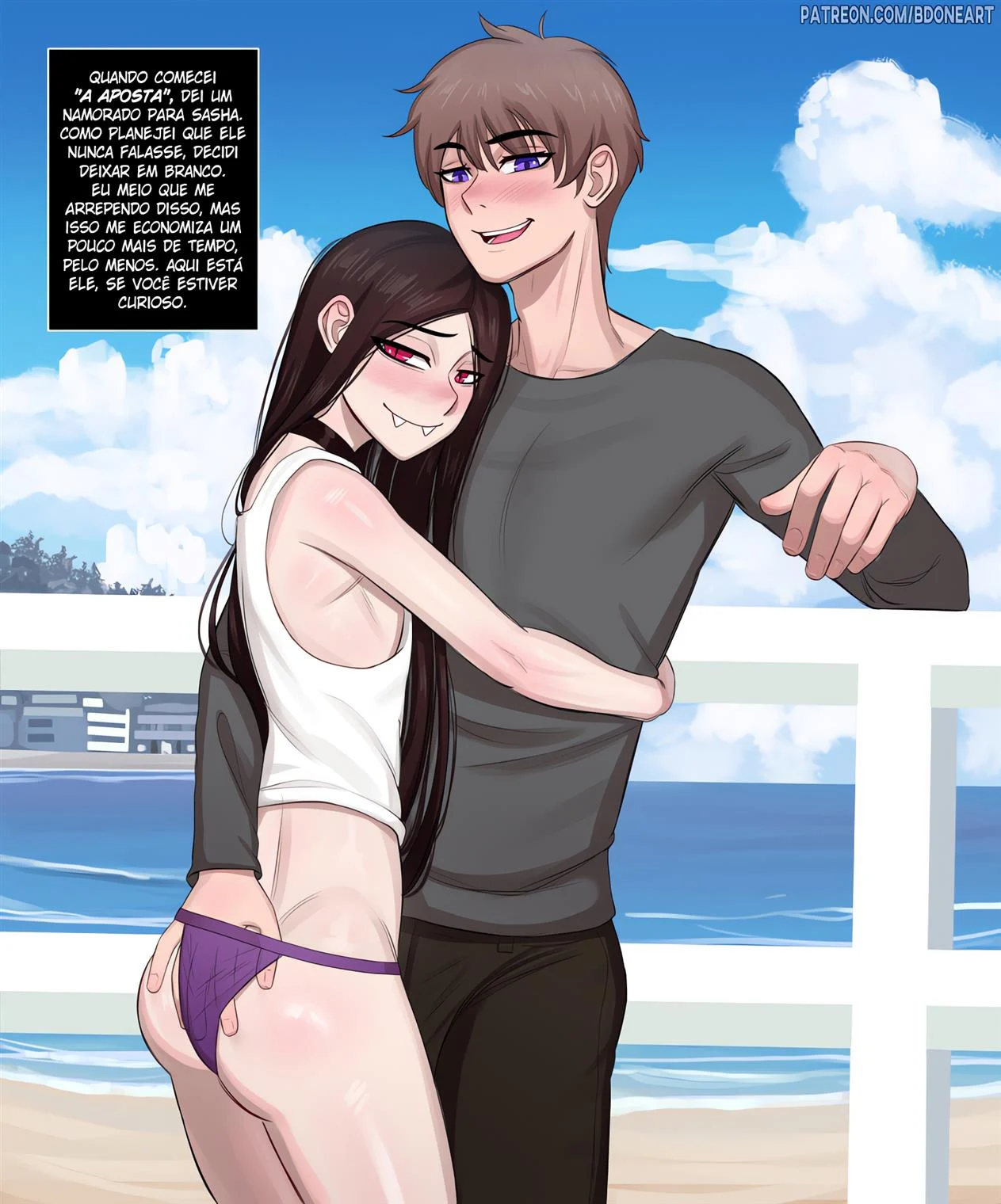 Aposta entre irmãos 4 – Incesto – Desenho de Sexo