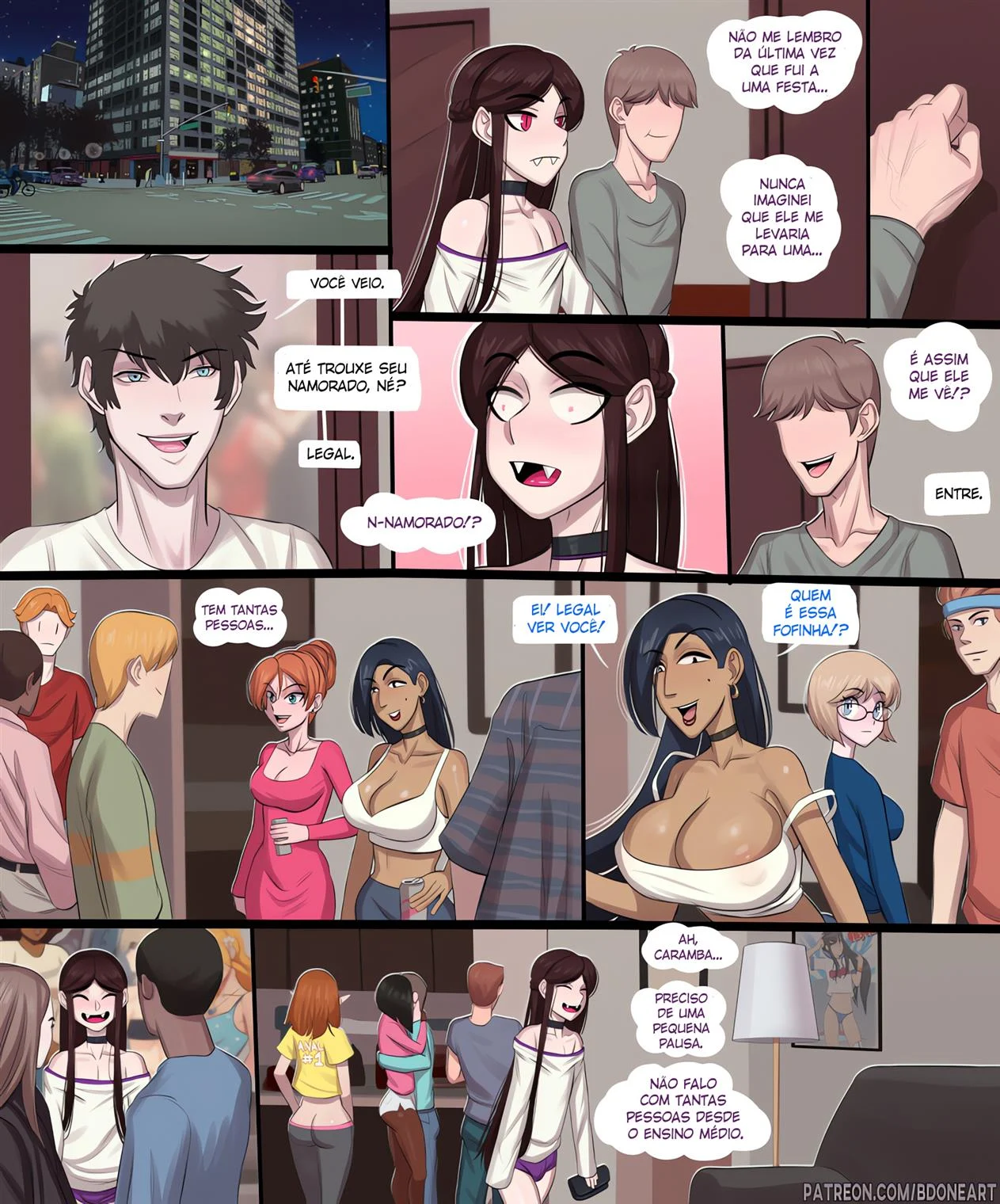 Aposta entre irmãos 4 – Incesto – Desenho de Sexo