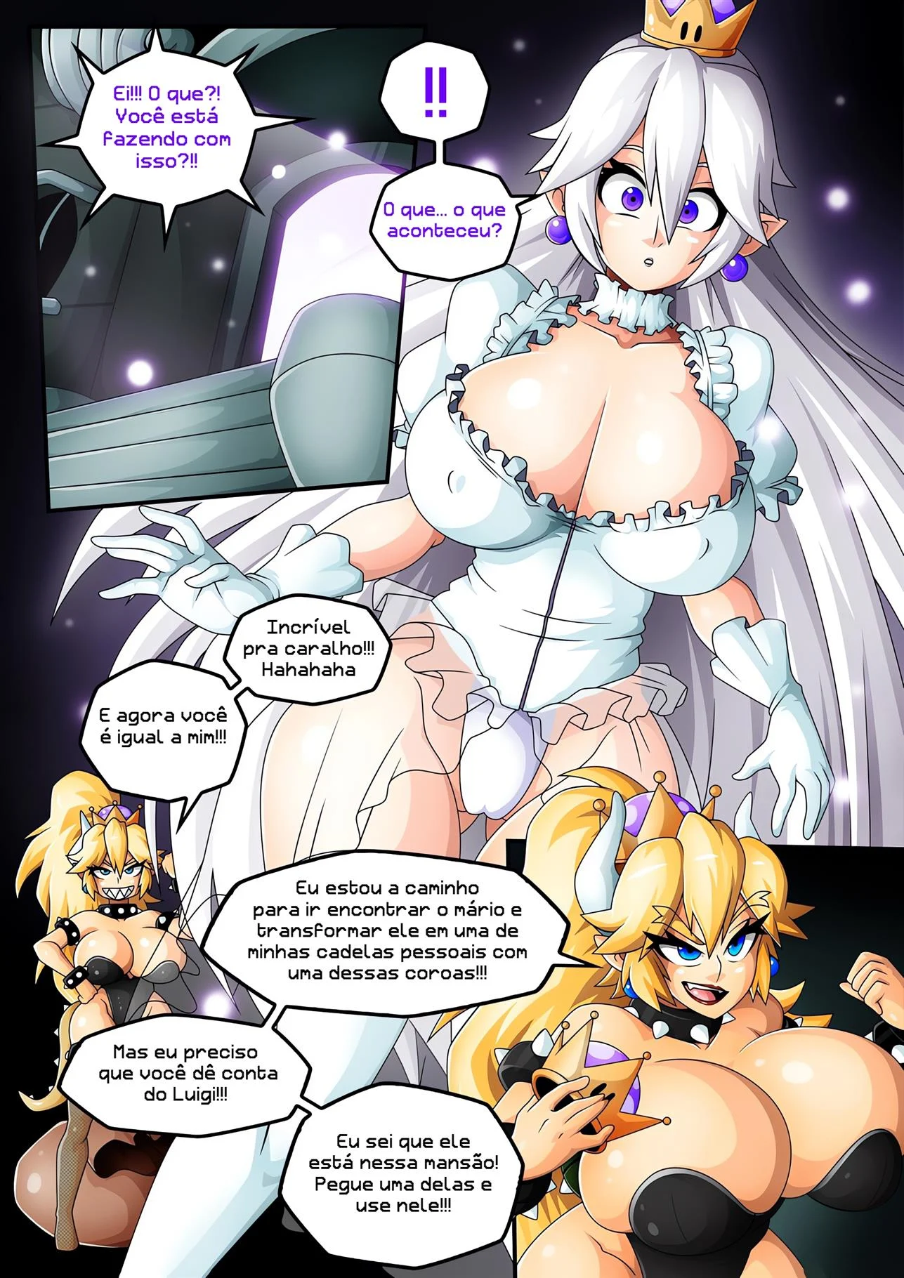 As aventuras de Bowsette – Garota Monstro – Completo As aventuras de Bowsette – Garota Monstro – Completo