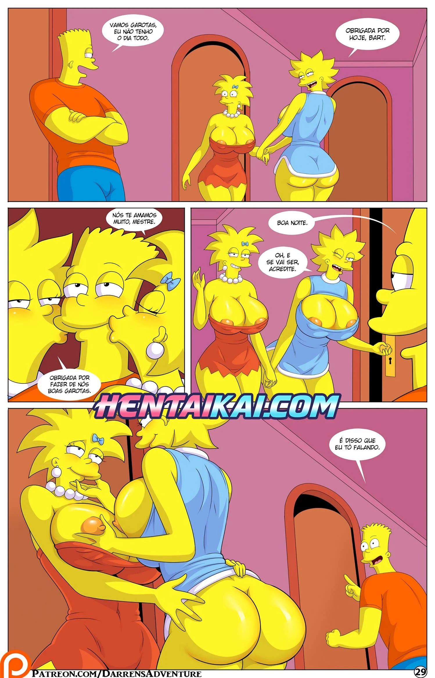 As Aventuras de Darren – Peitões – Completo