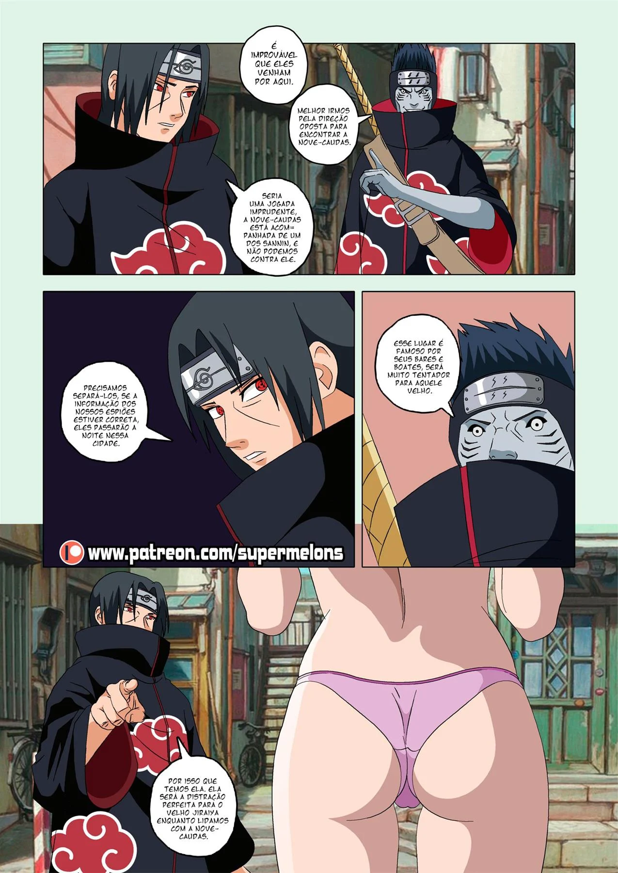 As Aventuras do Sábio Tarado – Peitões – Português do Brasil