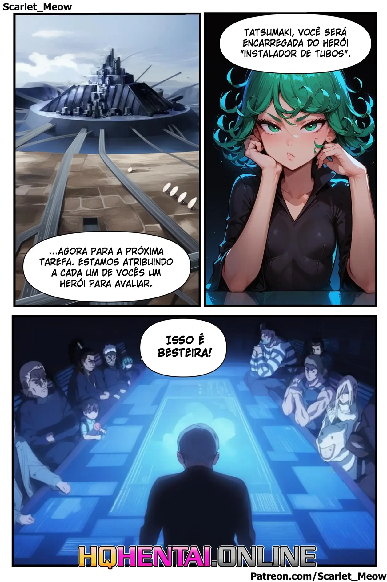 As Aventuras Pervertidas de Tatsumaki – Bundão – HQ em Português