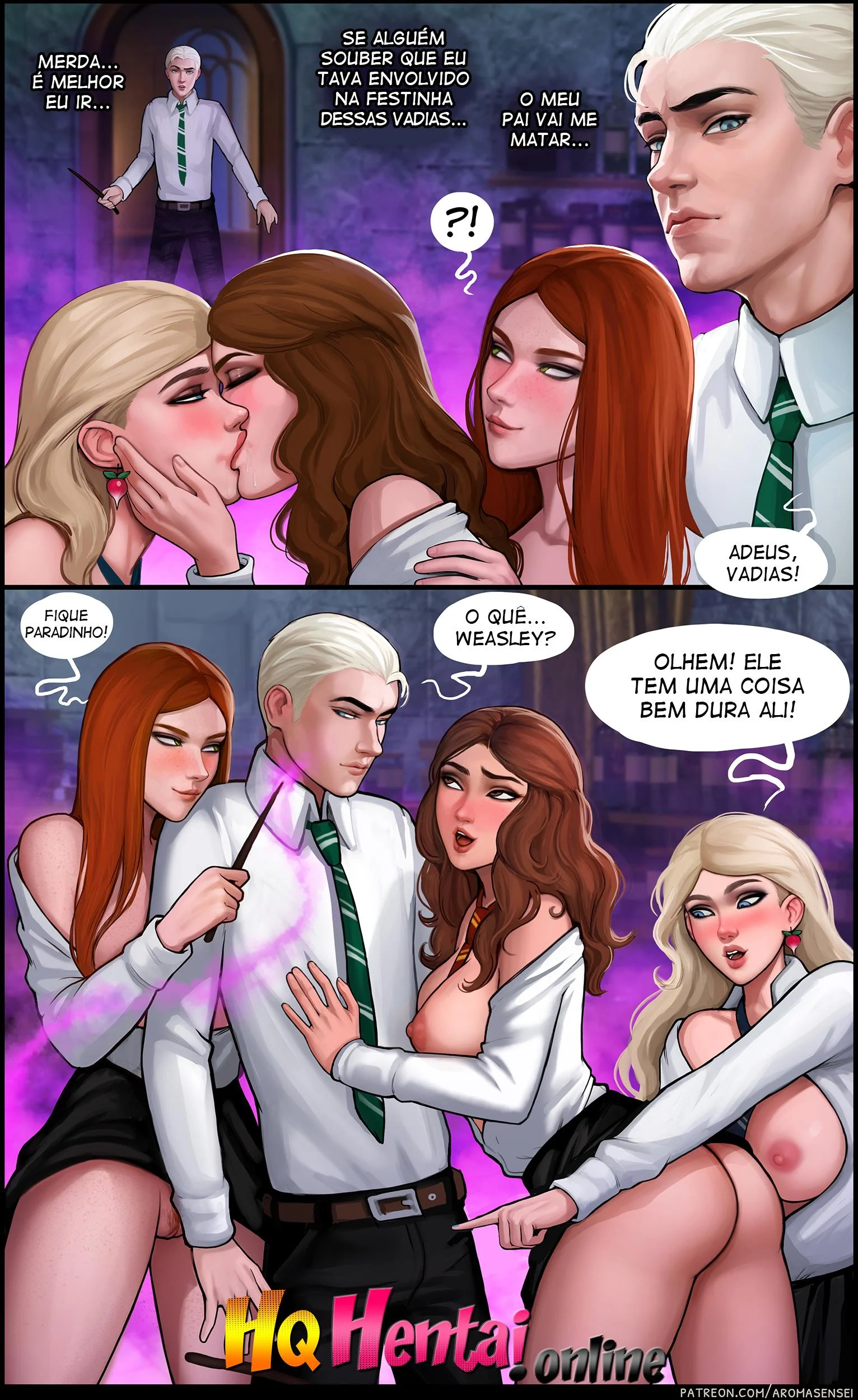 As Bruxinhas Safadas – HQ Pornô – Versão Nacional