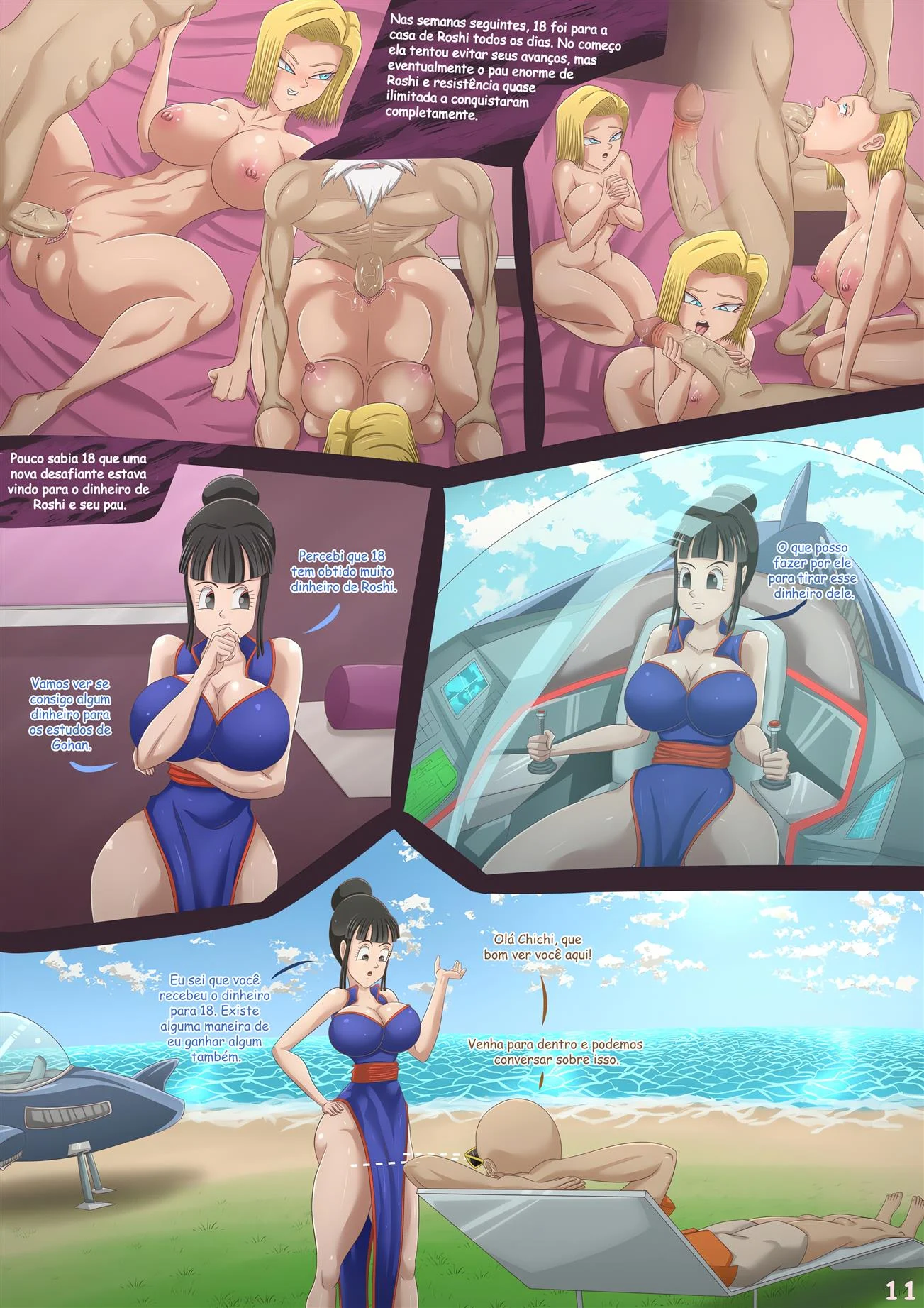 As conquistas do Mestre Kame – Bombado – HQ em Português