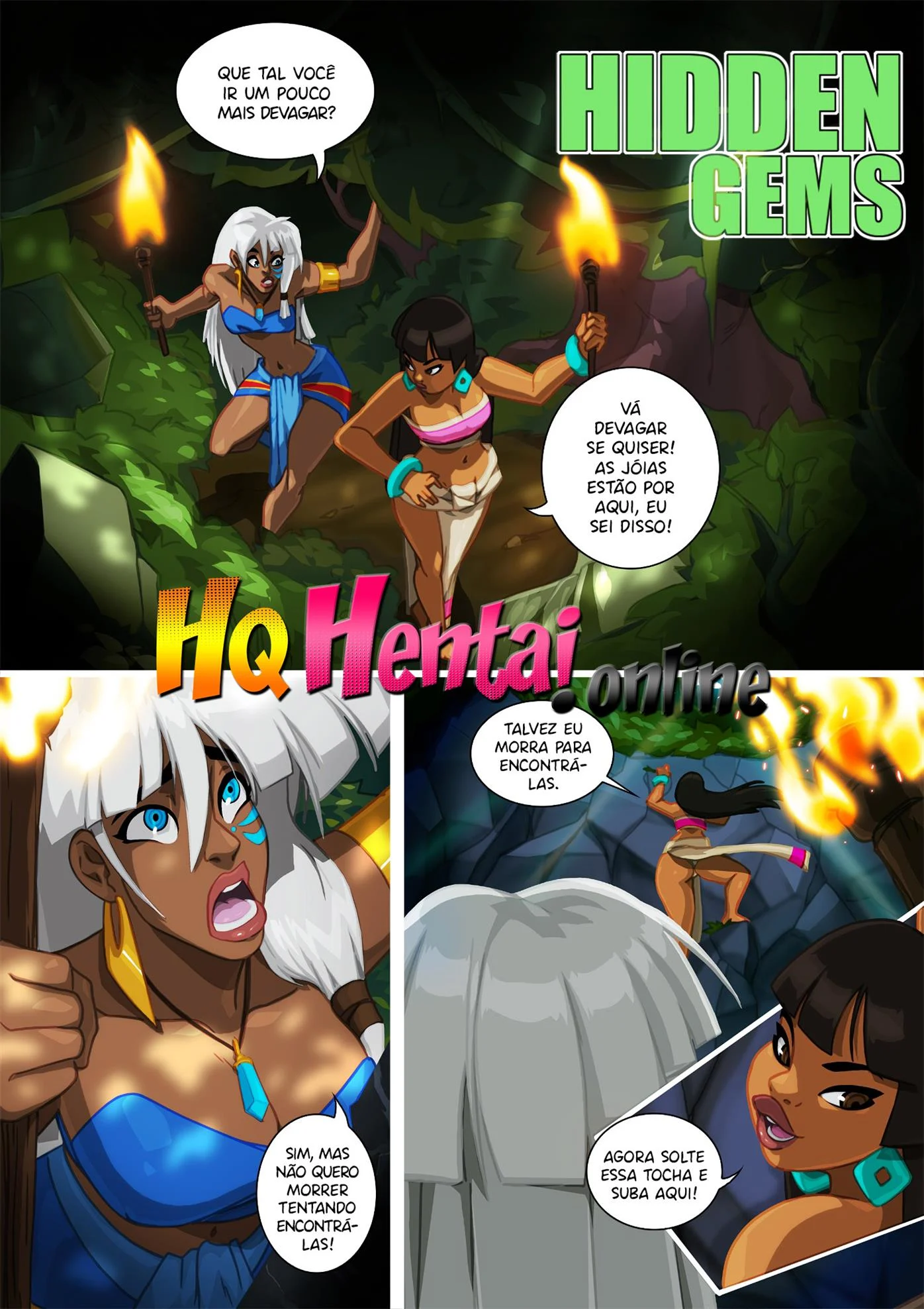 As Gemas do Prazer – HQ Pornô – Versão Nacional As Gemas do Prazer – HQ Pornô – Versão Nacional